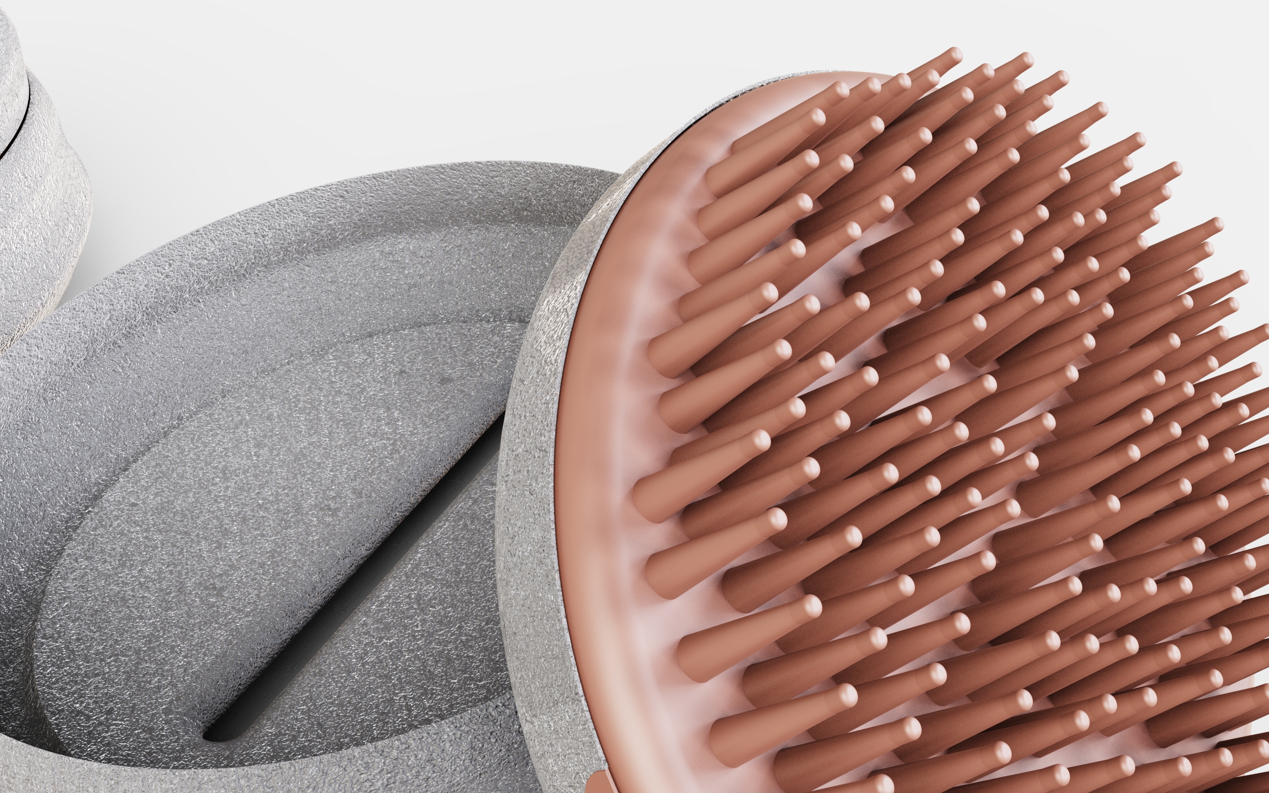 Massage brush，scalp massage，Shampoo Care，