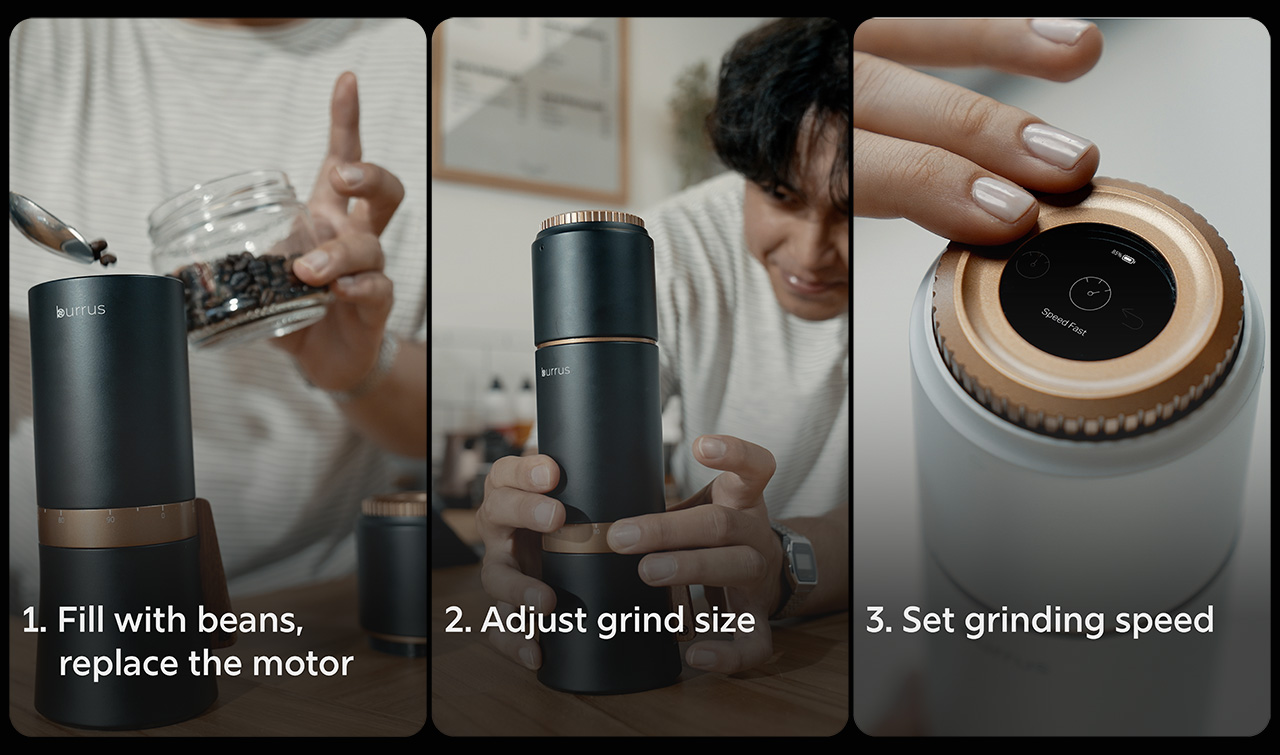 product design，industrial design，Coffee，BURRUS，product，