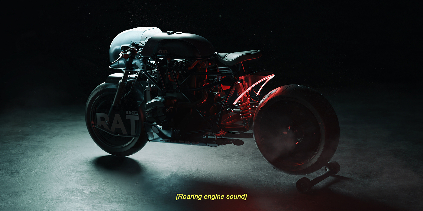 motorcycle，craft motorcycle，industrial design，vehicle，vehicle，3d，