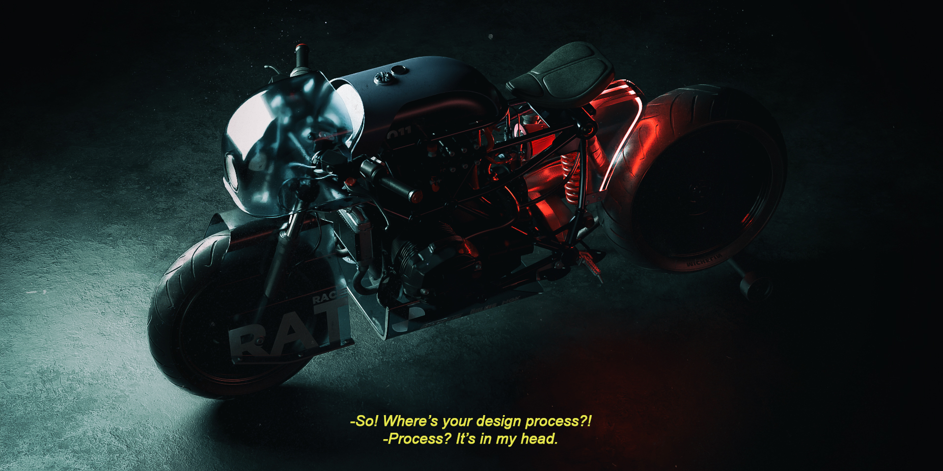motorcycle，craft motorcycle，industrial design，vehicle，vehicle，3d，