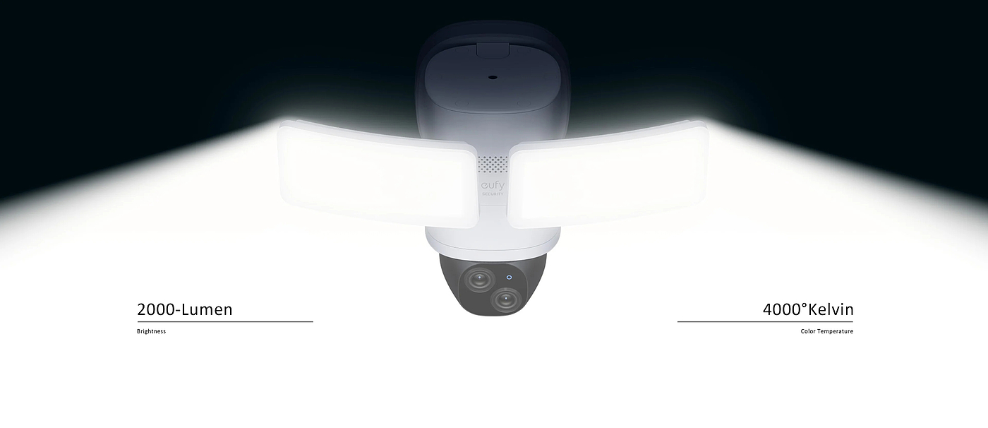Floodlight camera，eufy，camera，Yuntai，