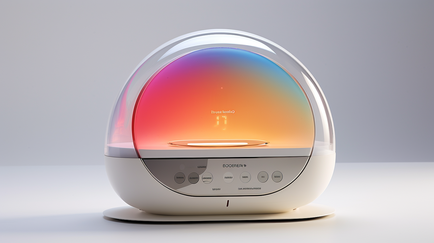 ai，Bluetooth Speaker ，conceptual design，interactive，color，CFM，