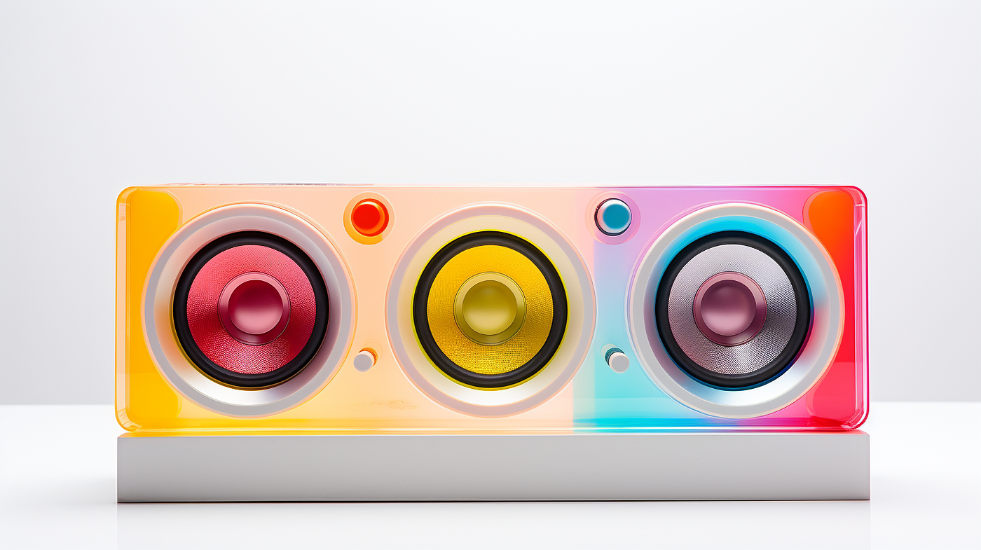 ai，Bluetooth Speaker ，conceptual design，interactive，color，CFM，