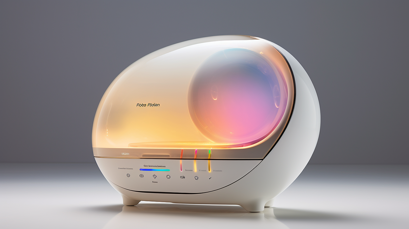 ai，Bluetooth Speaker ，conceptual design，interactive，color，CFM，