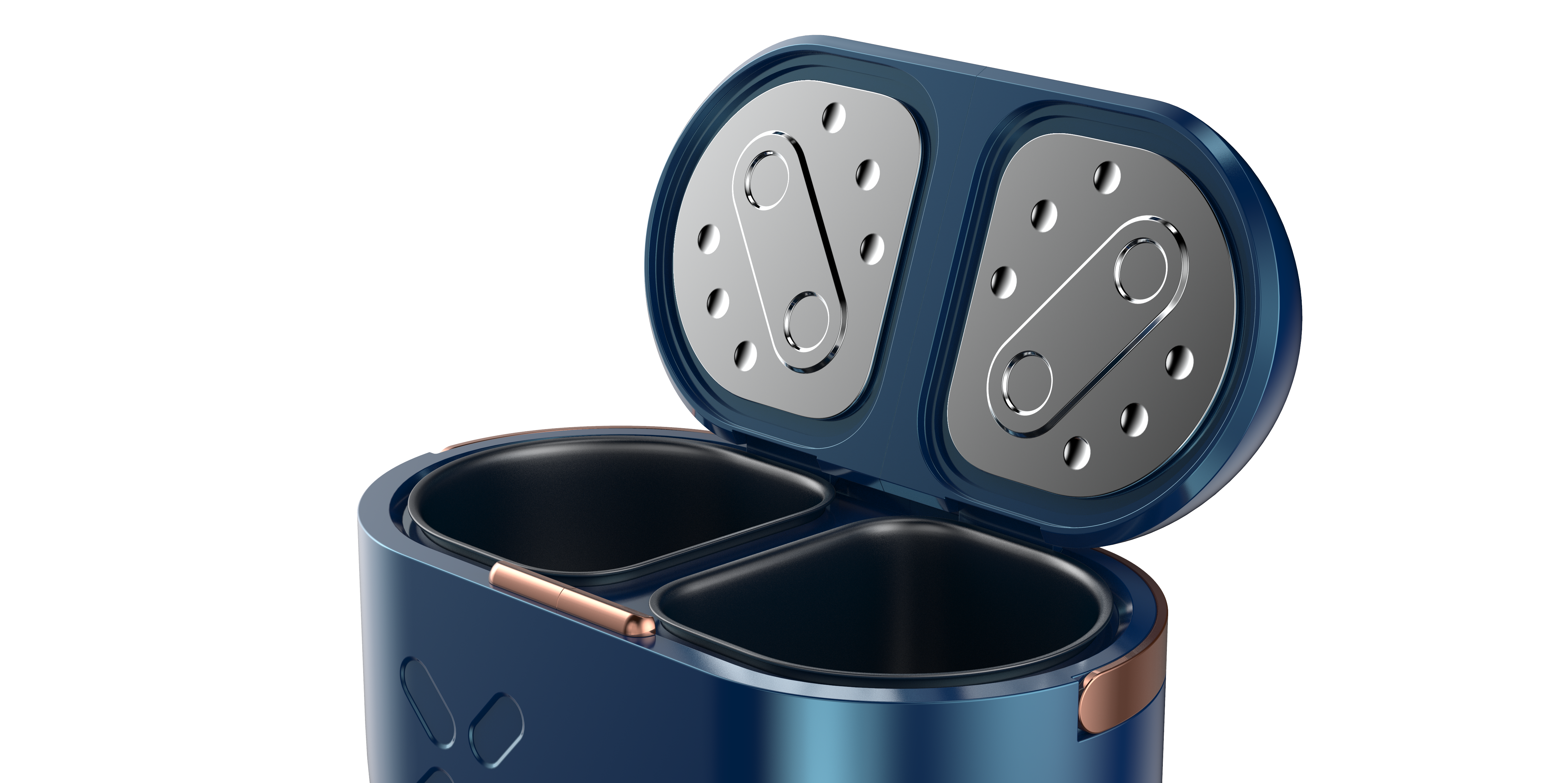 pot，Multifunctional pot，Cooking pot，Double door，