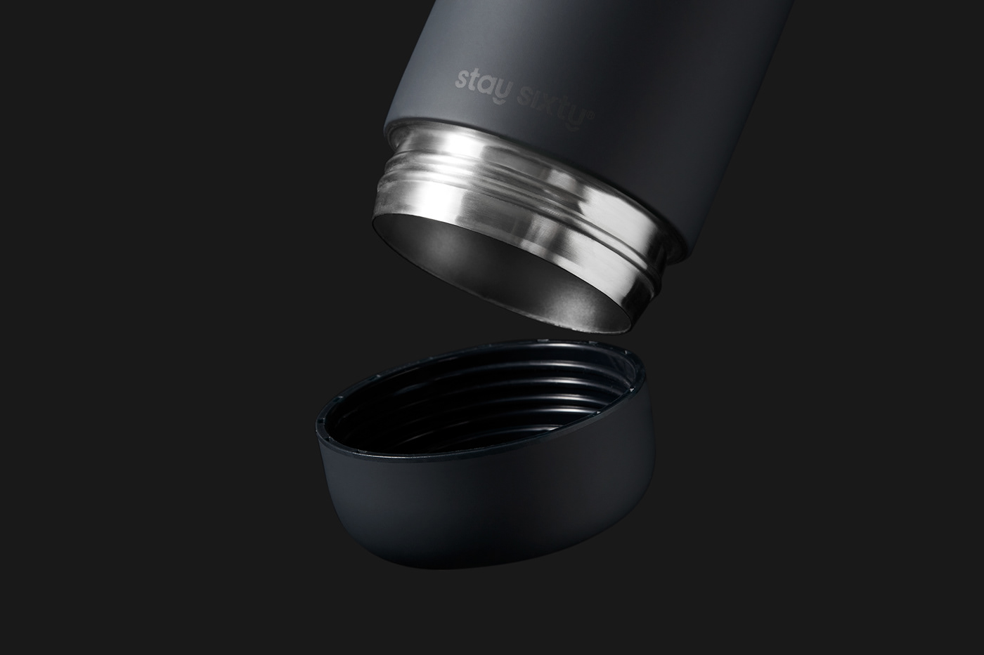 Water bottle，stainless steel，Easy to clean，Double wall design，Diameter mouth width，