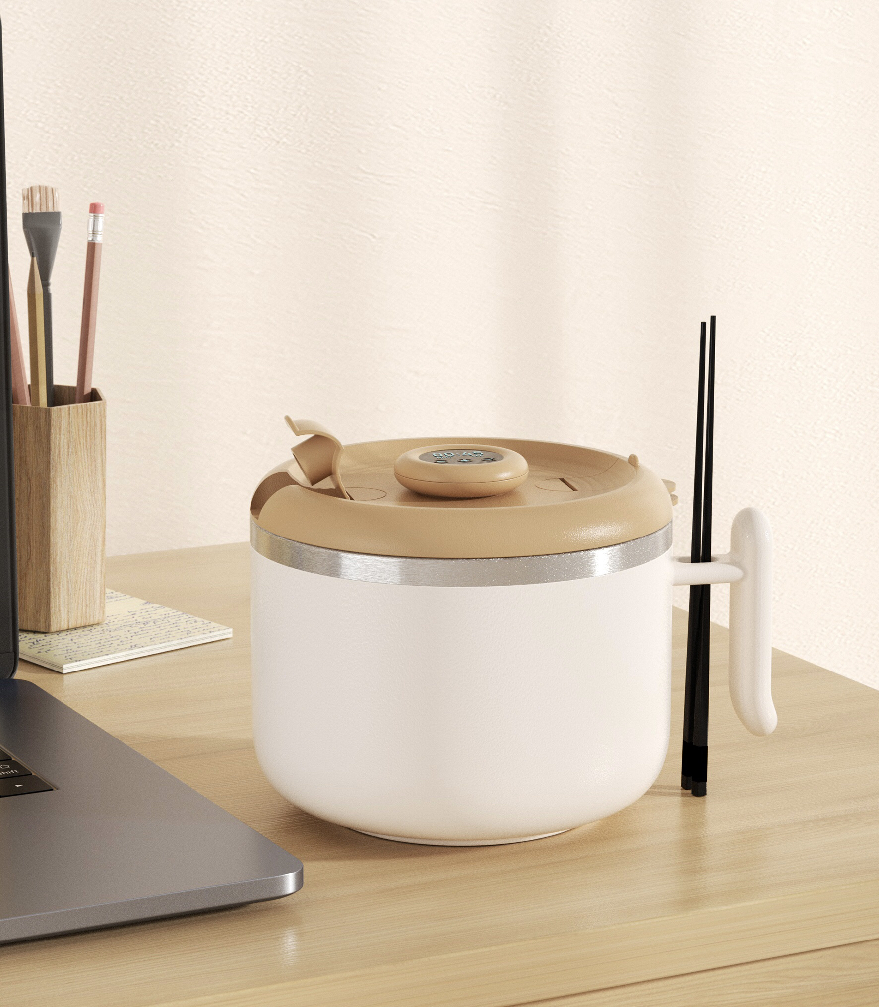 Home Single，Instant noodles bowl，Timed noodle bowl，Office worker bowl，Meal Cup，Bento，Dinner bowl，