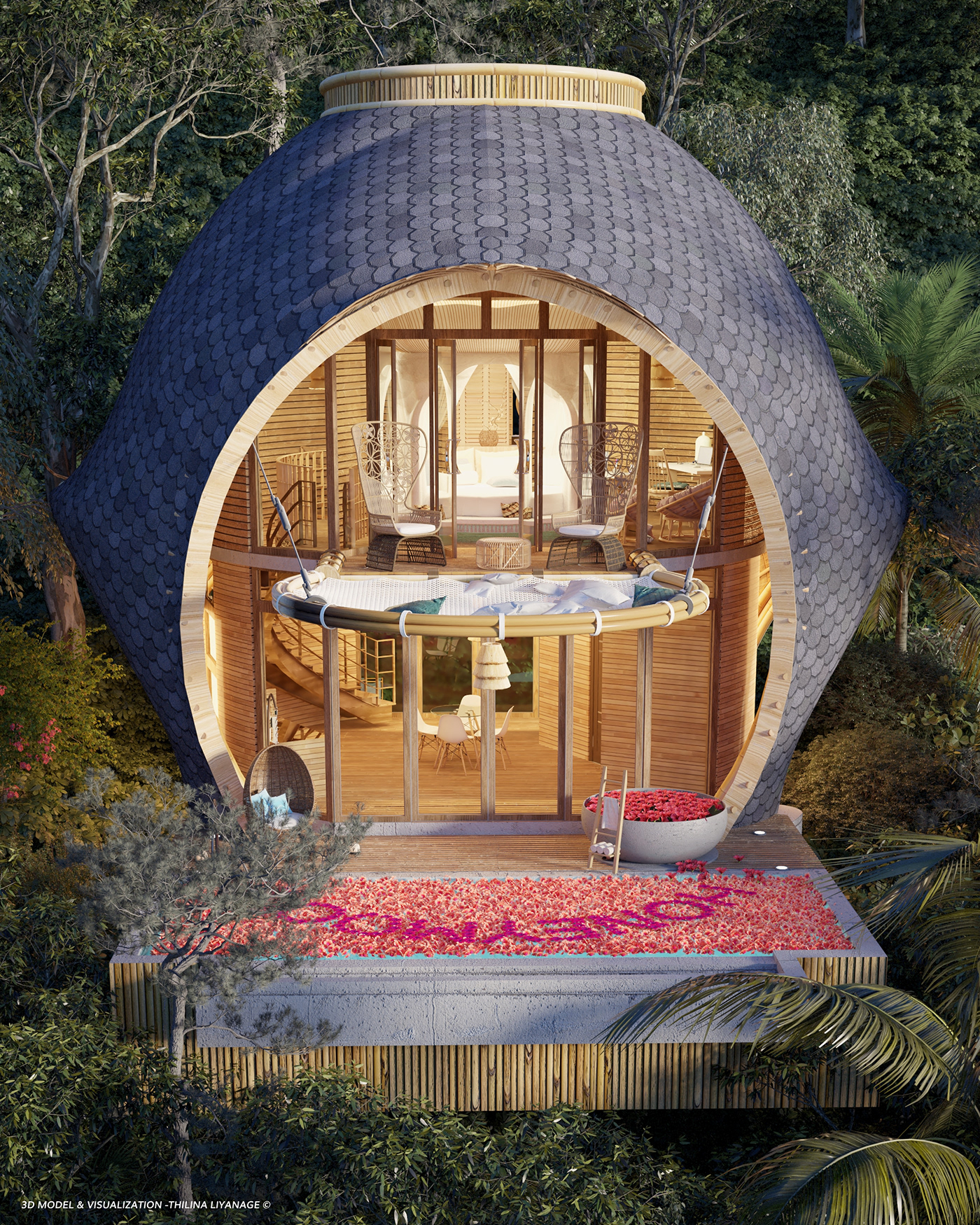 Balinese Villa，villa，Architecture，environmental design，