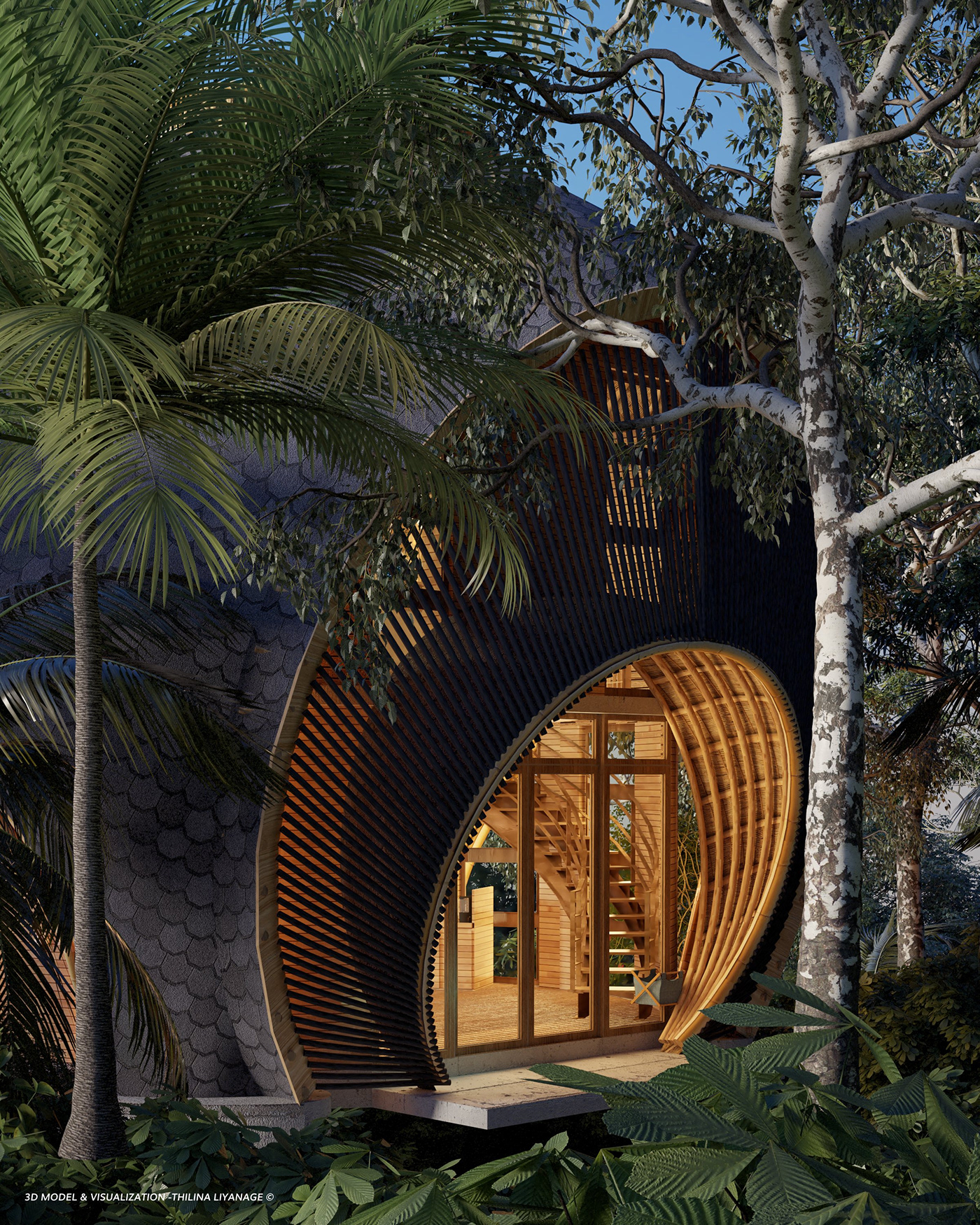 Balinese Villa，villa，Architecture，environmental design，