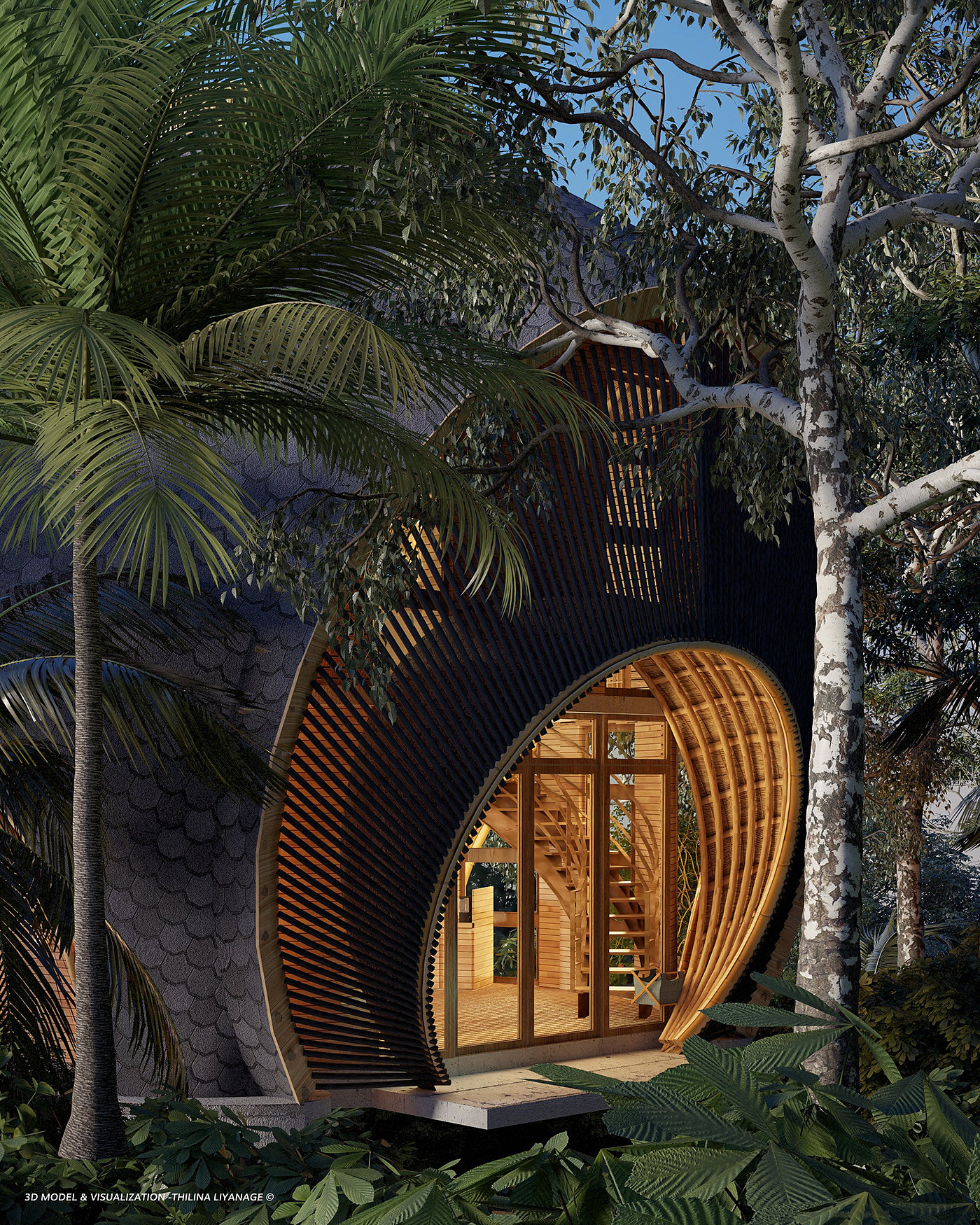 Balinese Villa，villa，Architecture，environmental design，