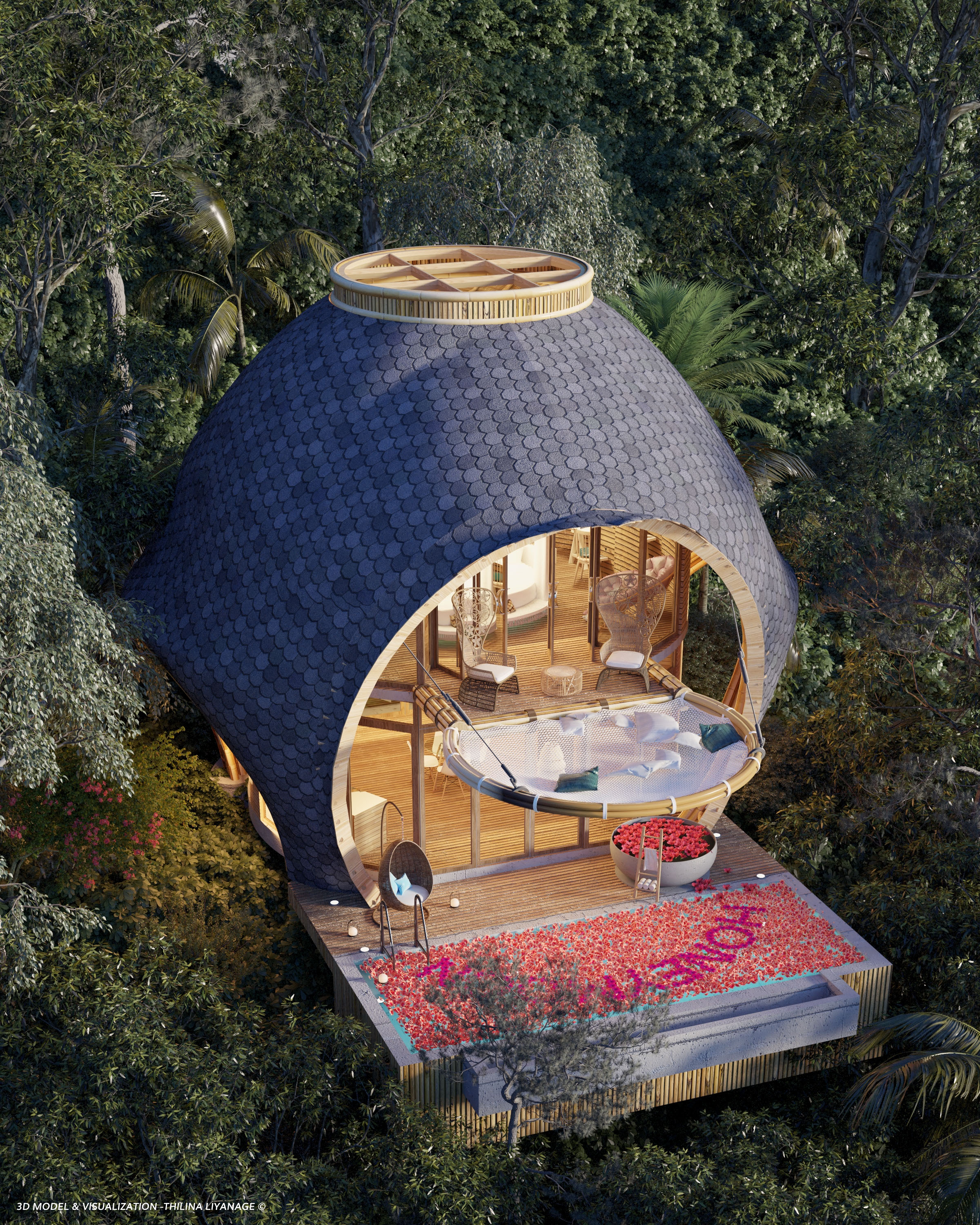 Balinese Villa，villa，Architecture，environmental design，