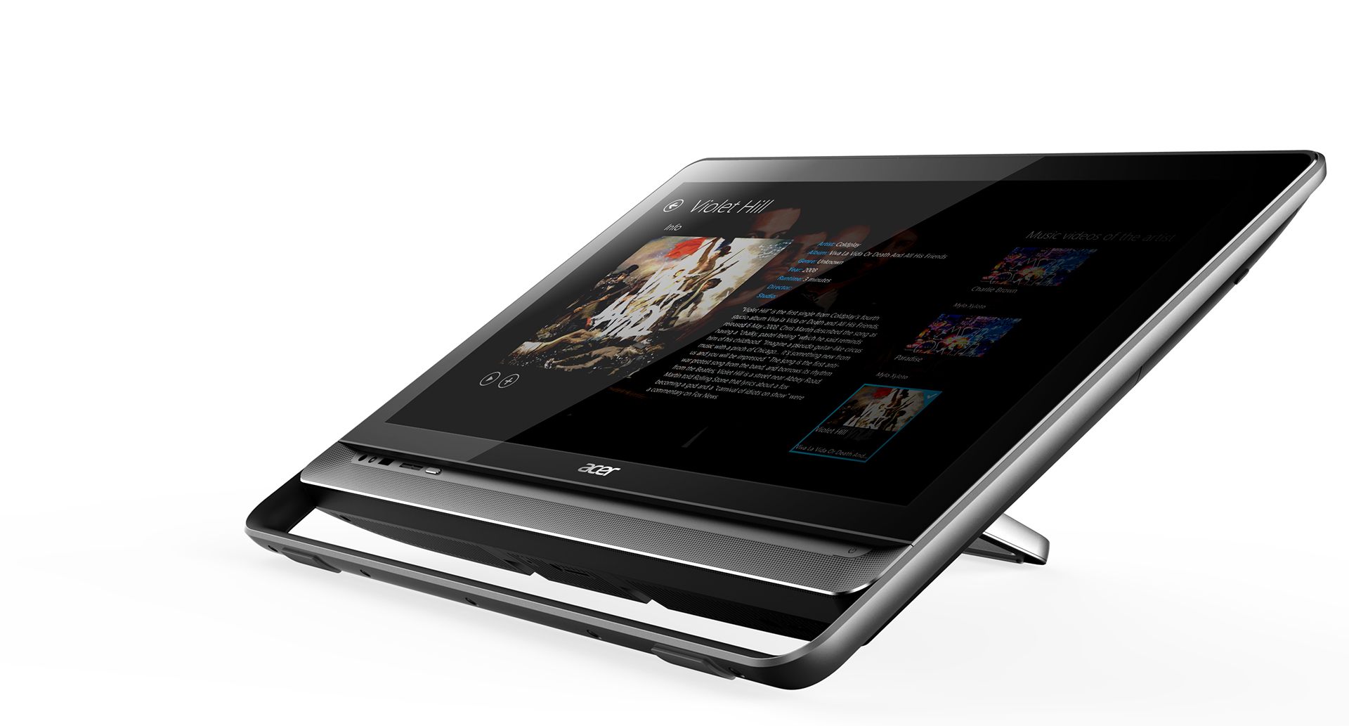 acer，Integrated computer，Touch screen，black，