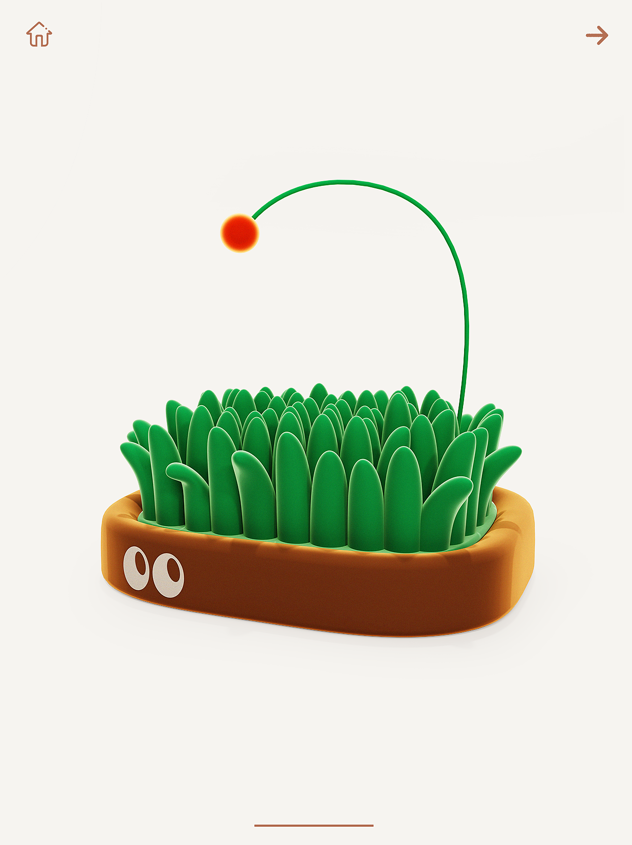 Cat nest，Cat grass，Pet product design，