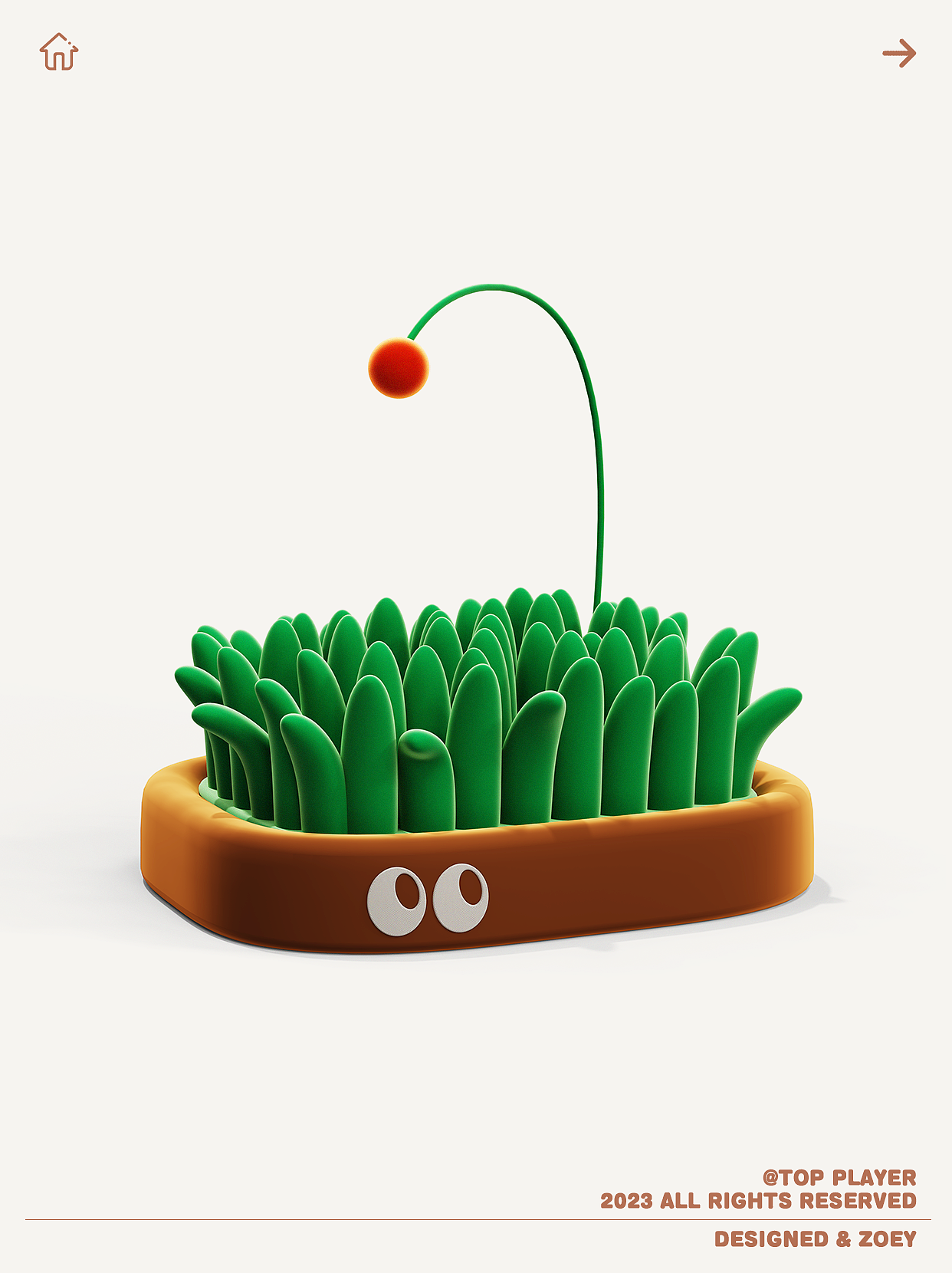 Cat nest，Cat grass，Pet product design，