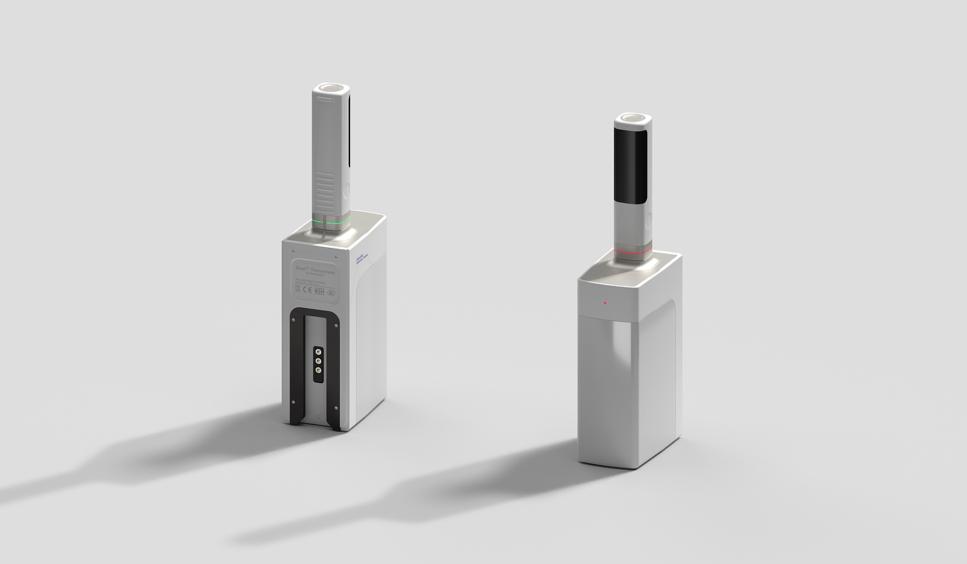 thermometer，medical care，product design，design，disinfect，industrial design，