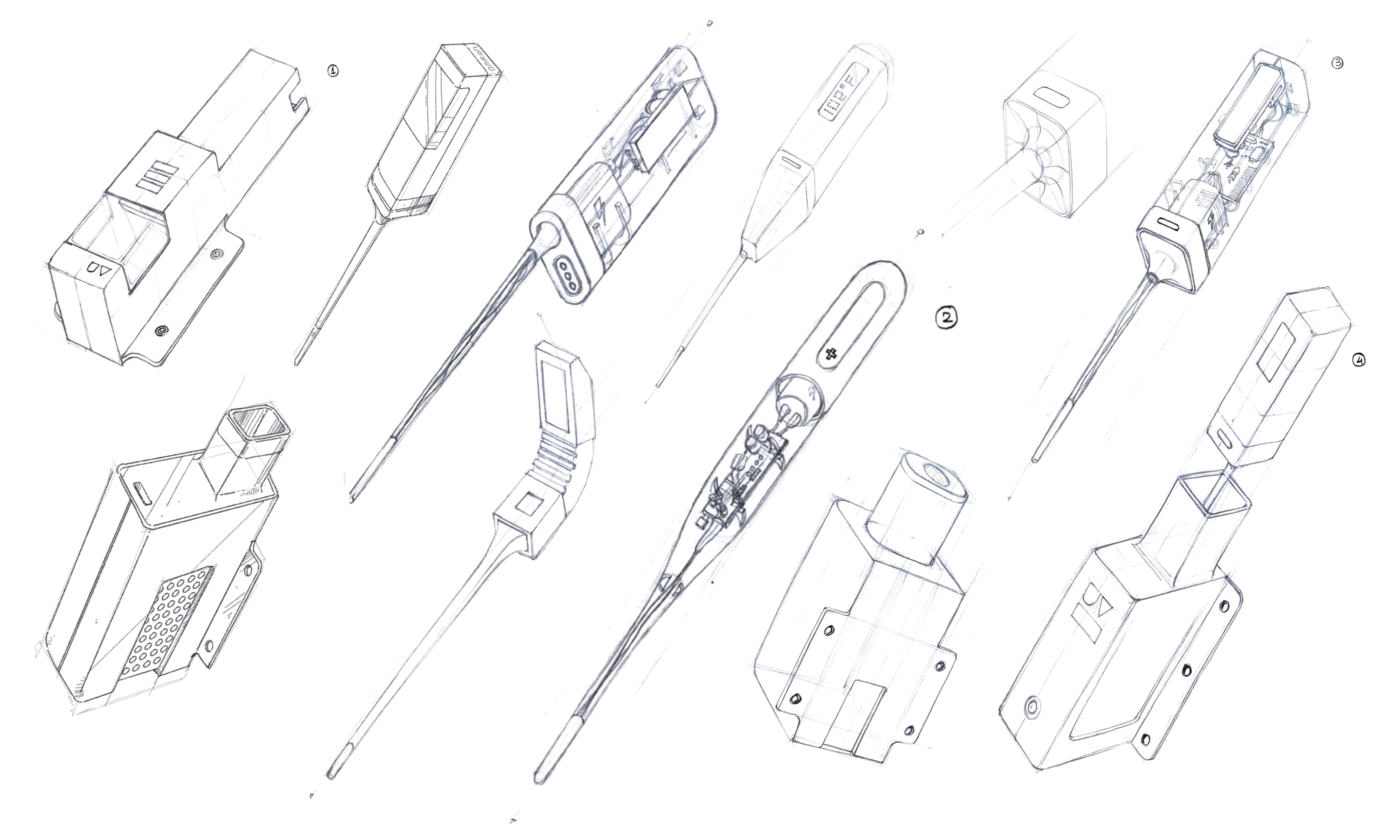 thermometer，medical care，product design，design，disinfect，industrial design，