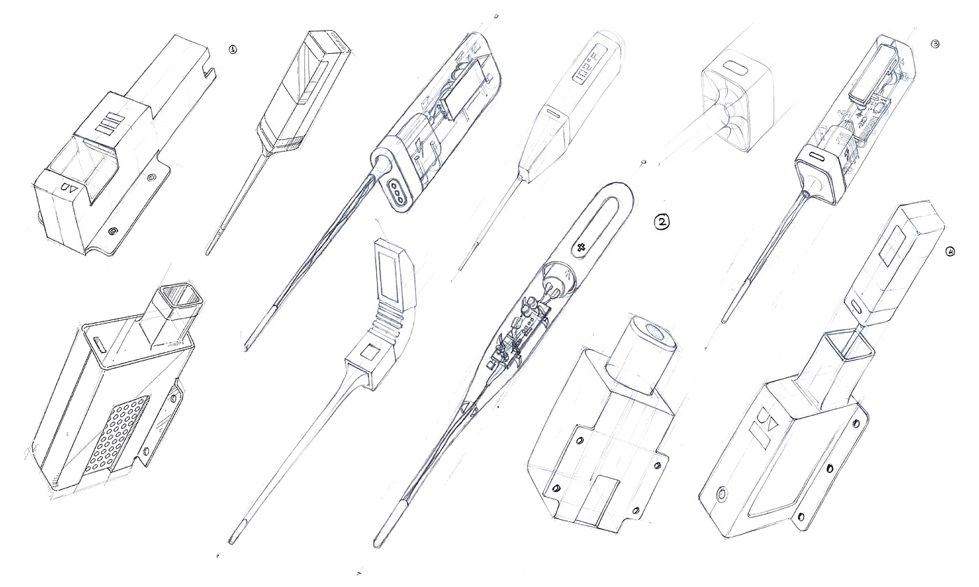 温度计，医疗，产品设计，design，消毒，工业设计，