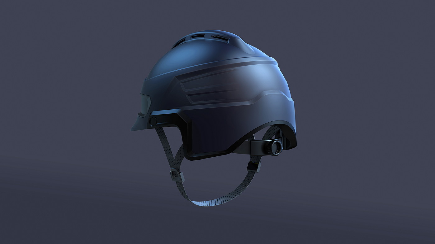 Intelligent hardware design，Appearance and structure design，Intelligent helmet design，