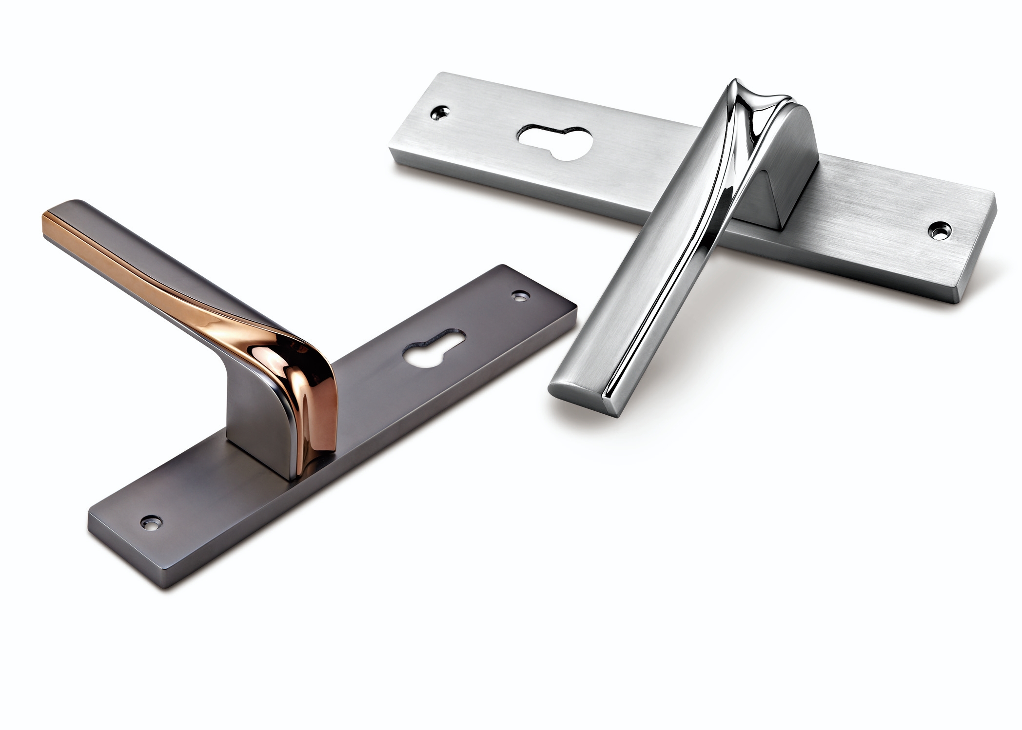 Door lock，Split lock，Door Handler，Mechanical lock，Original design，