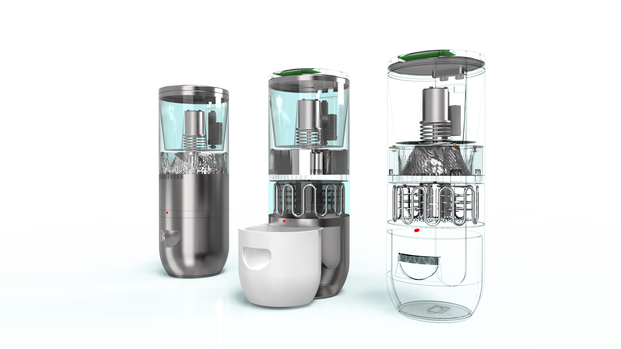 Coffee grounds recycler，