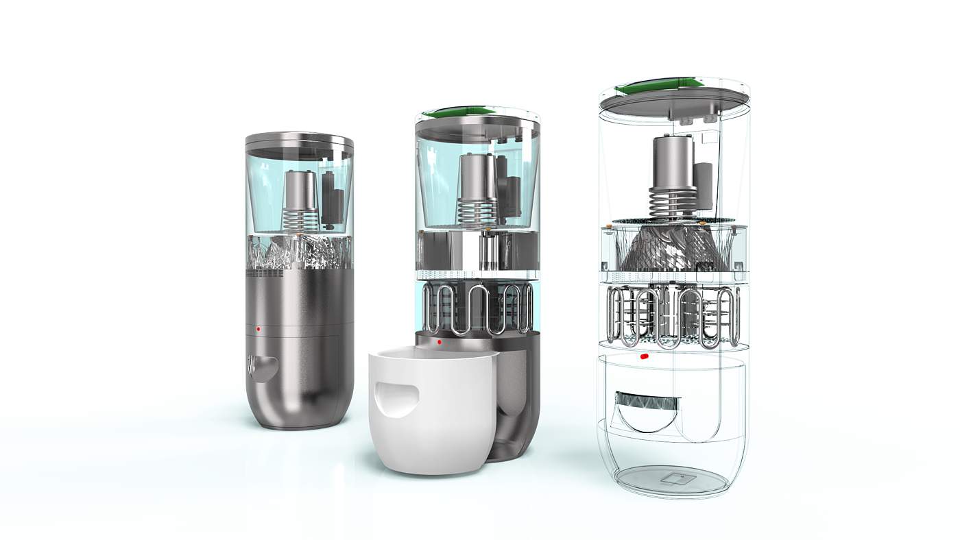 Coffee grounds recycler，