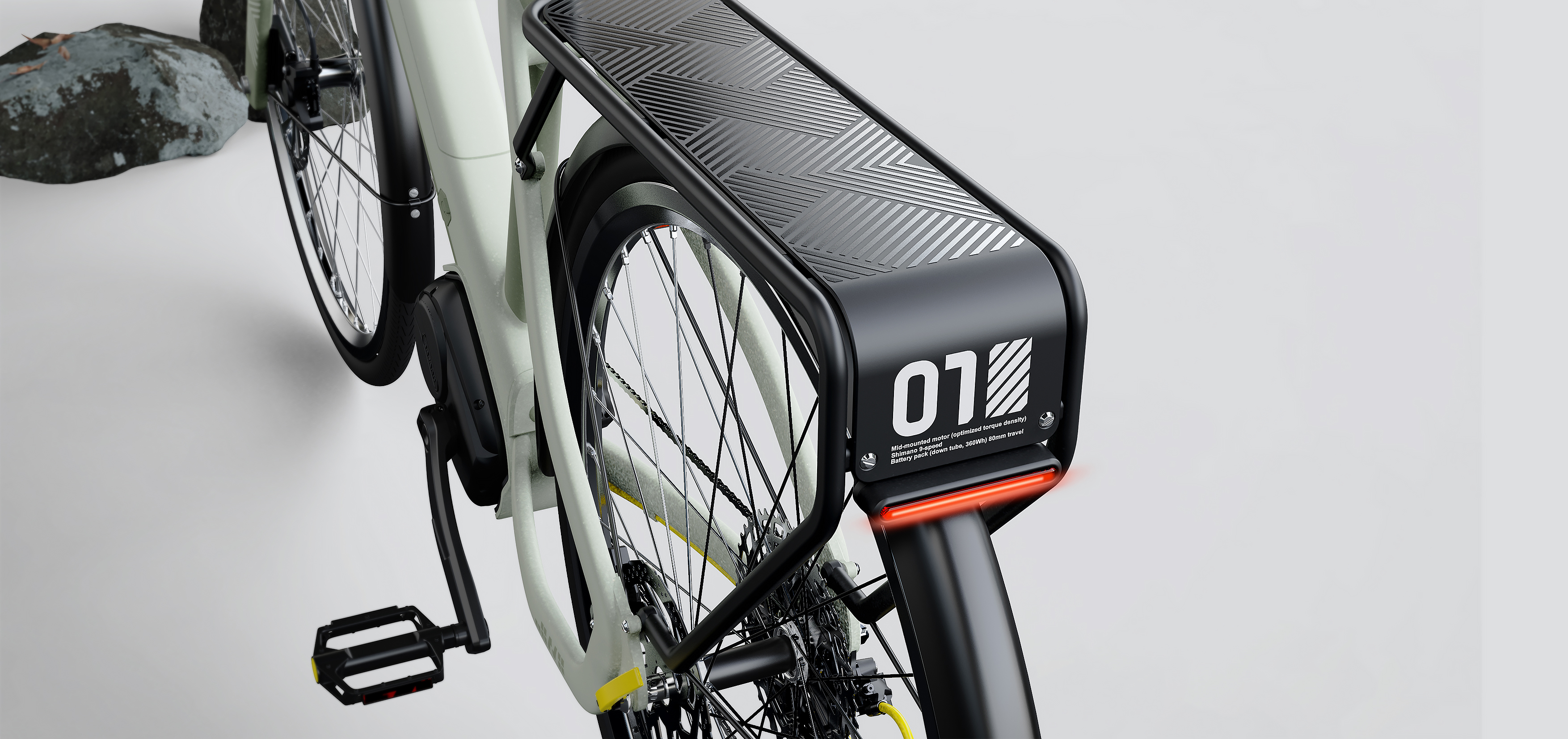 product design，Creative design，Appearance design，vehicle，Electric bicycle，