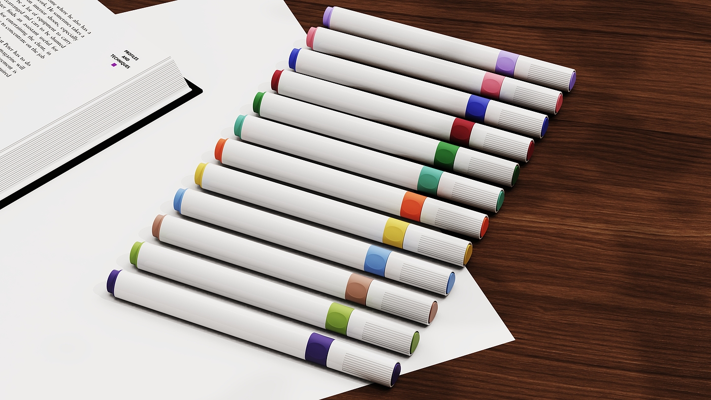 Acrylic marker，