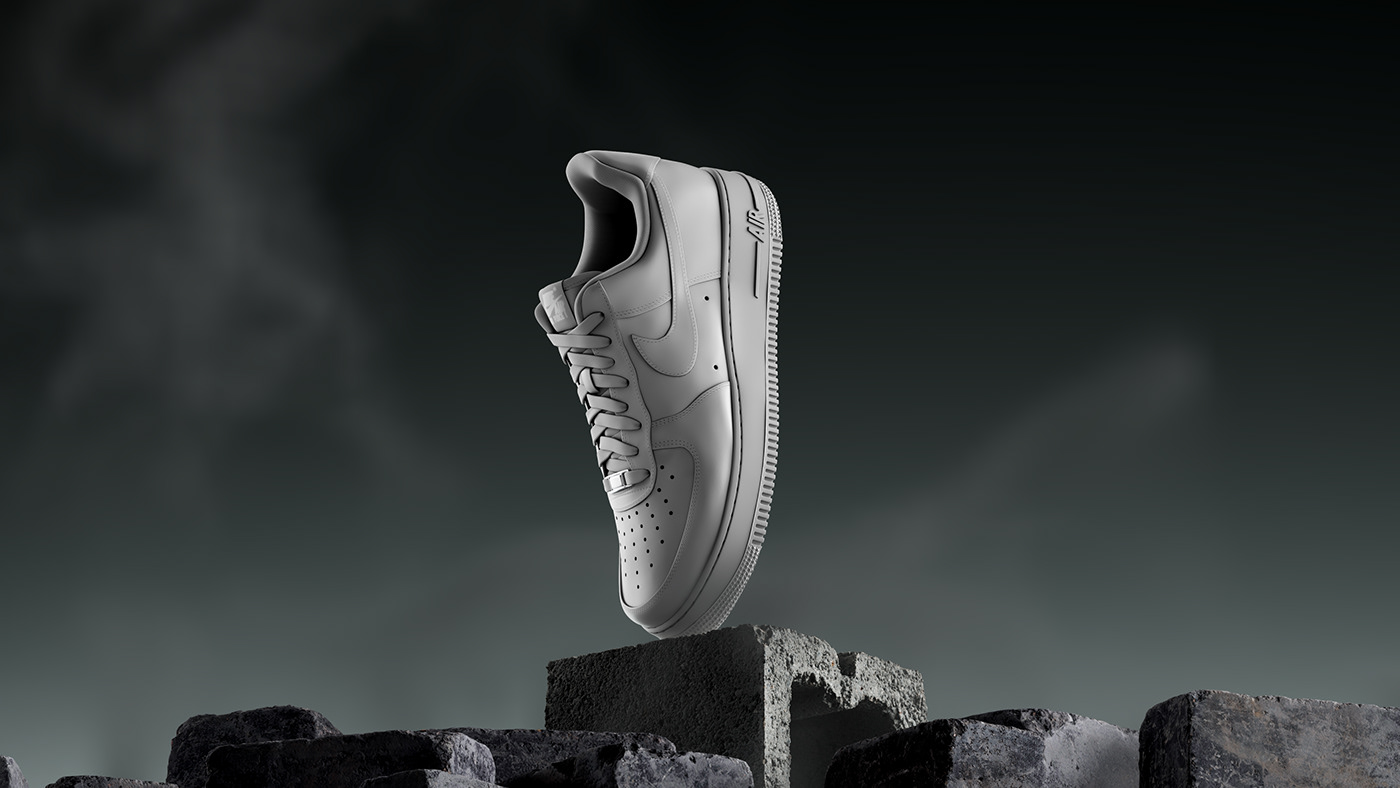 cgi，outdoors，shoes，nike，visualization，