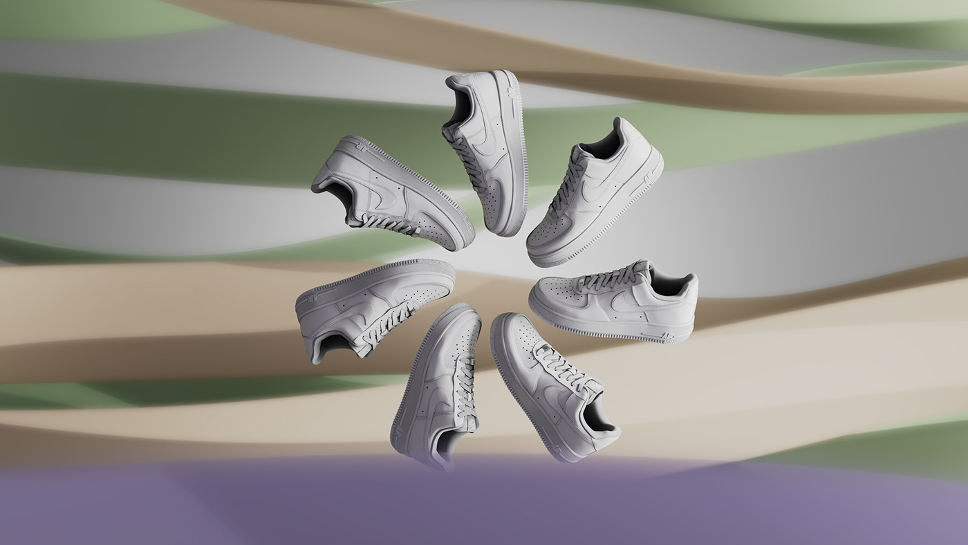 cgi，outdoors，shoes，nike，visualization，