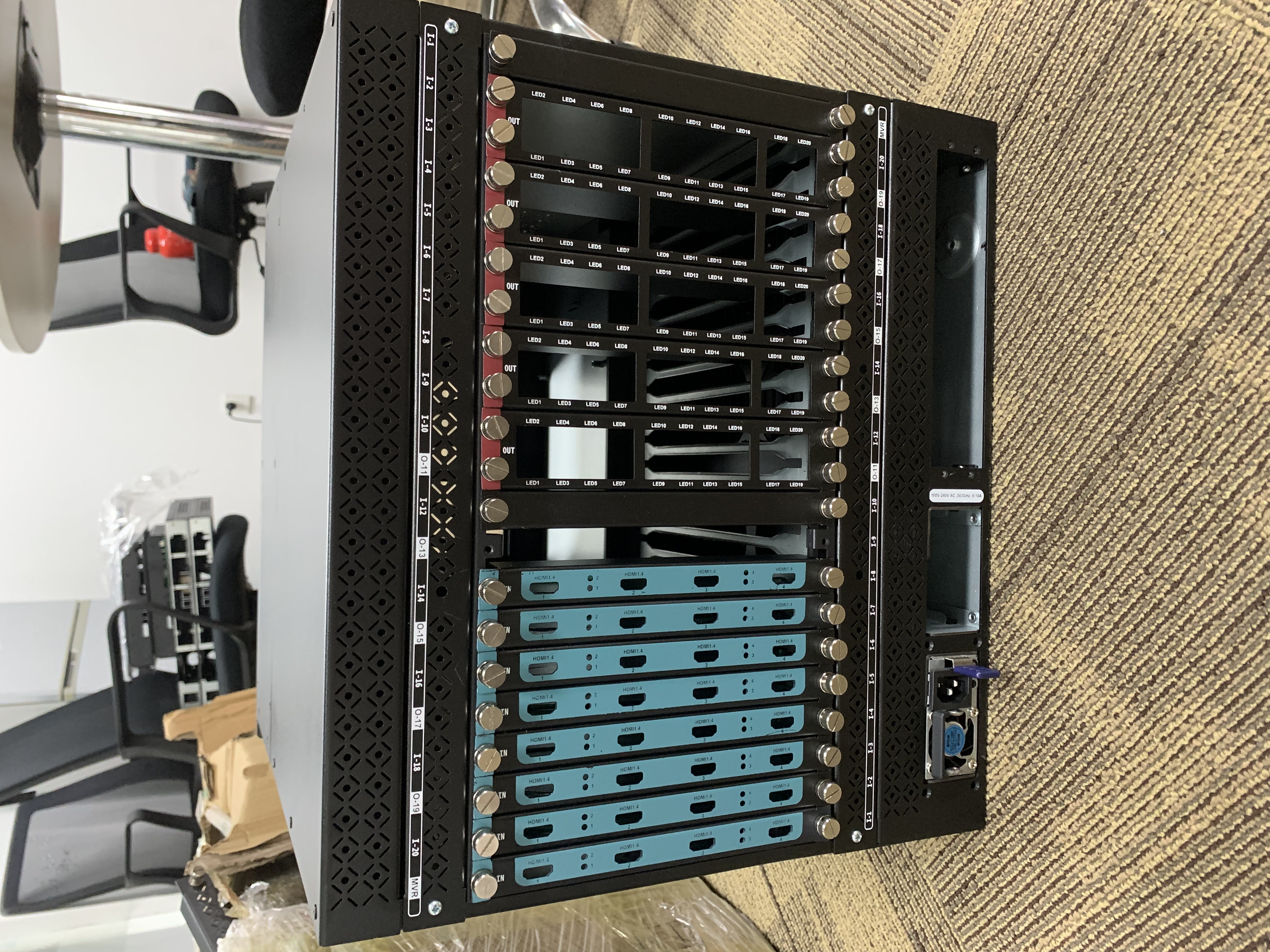 Video Controller，controller，9U Chassis Design，Sheet metal product design，Instruments and Apparatuses，Photovoltaic inverter，Energy storage，