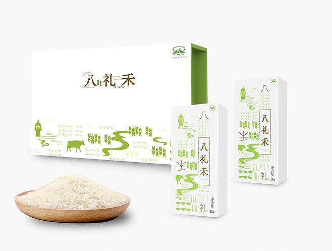 Anhui balihe rice packaging，
