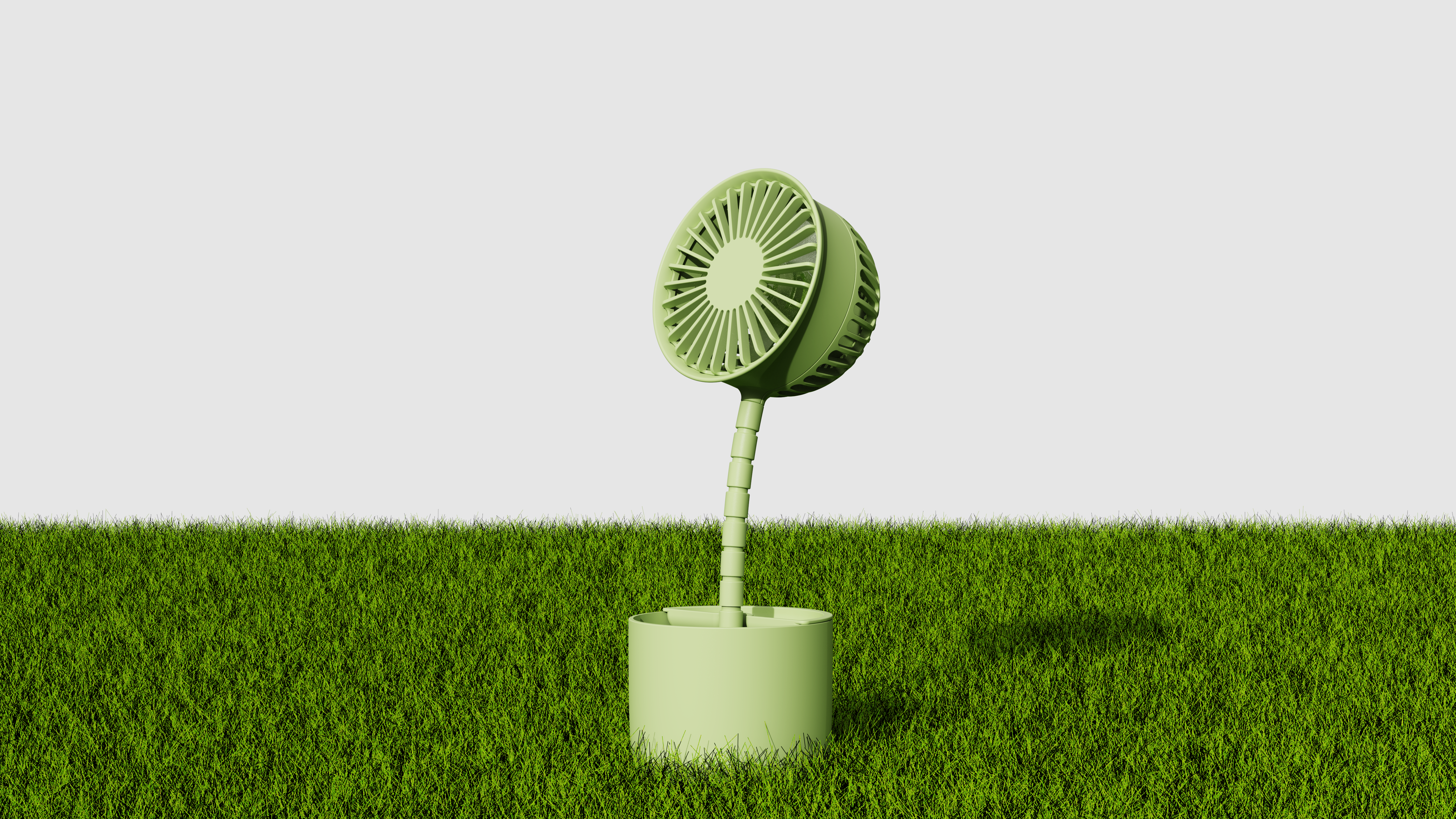 Fan，pen container，