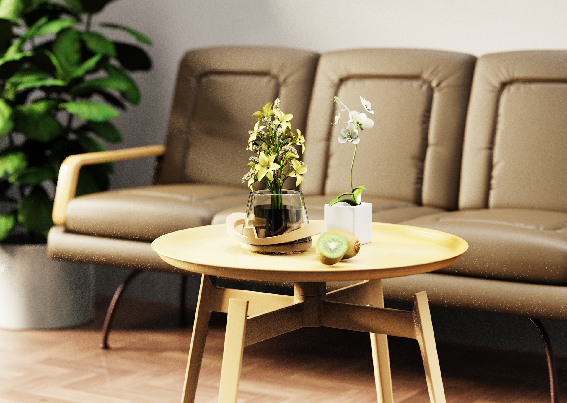 Flower pot design, furniture design, creative design，