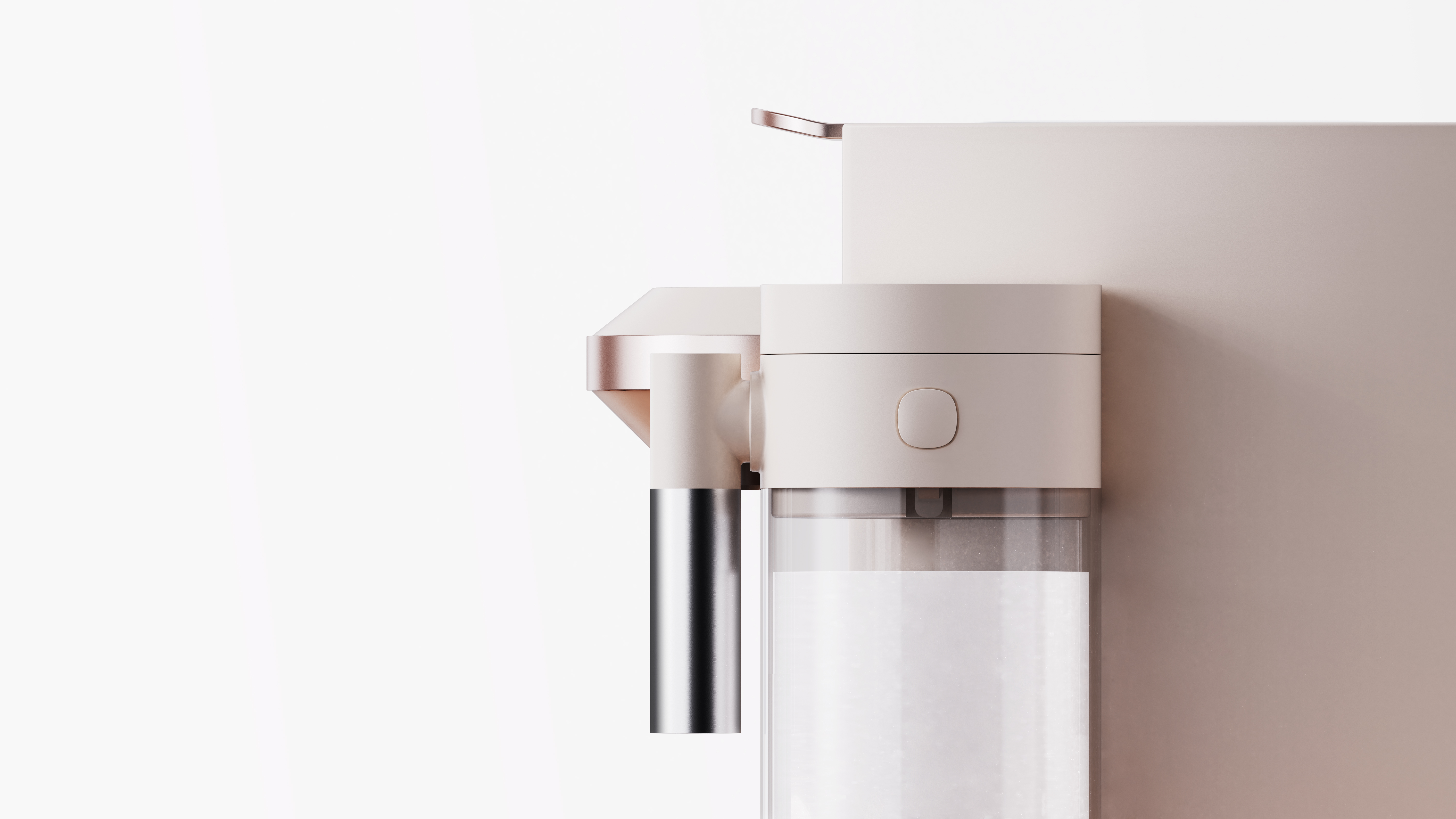 TOALL Convex and Concave Design，Capsule coffee machine，