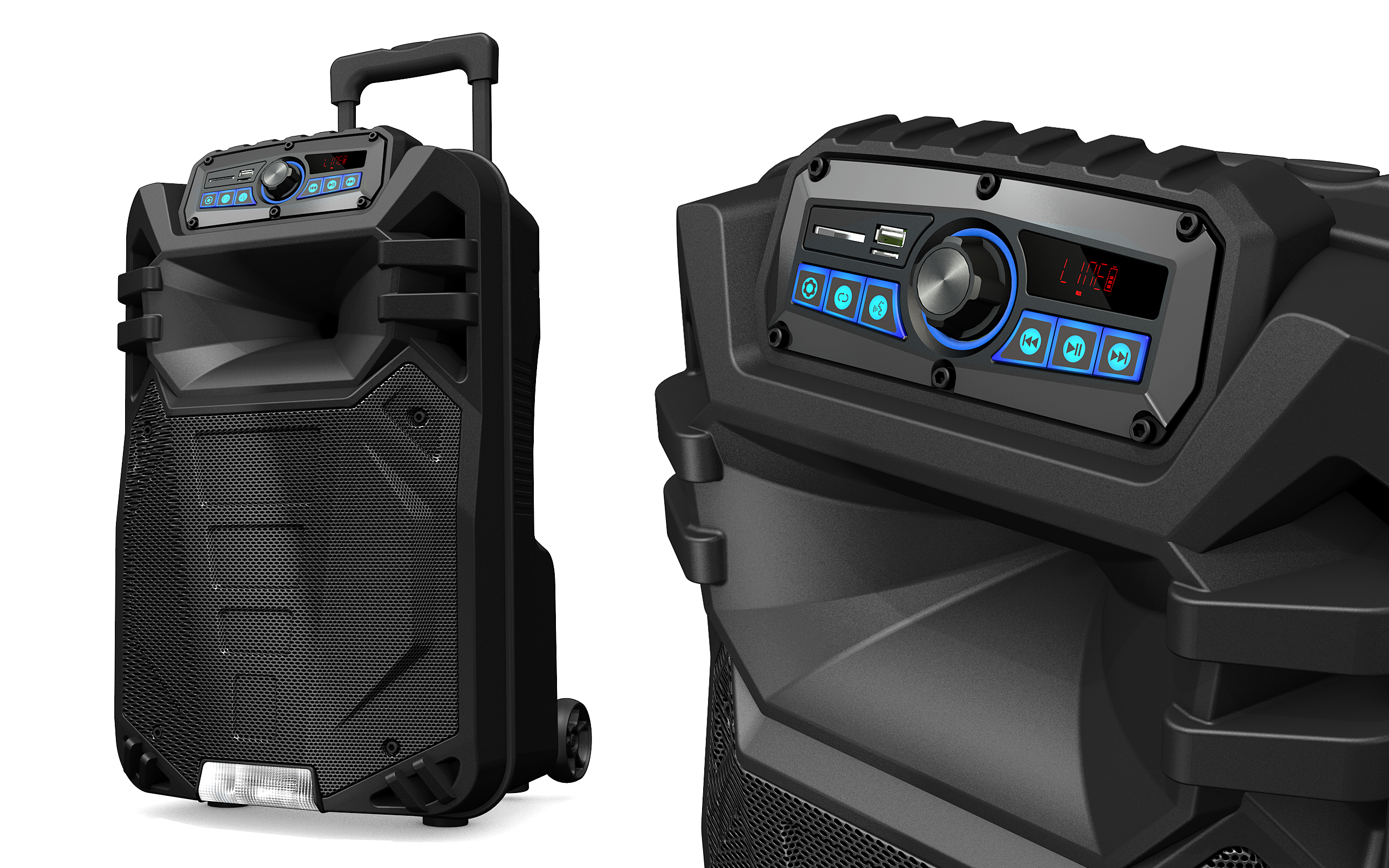 sound design ，Portable audio，Pull rod sound，Outdoor sound，Computer machine box，