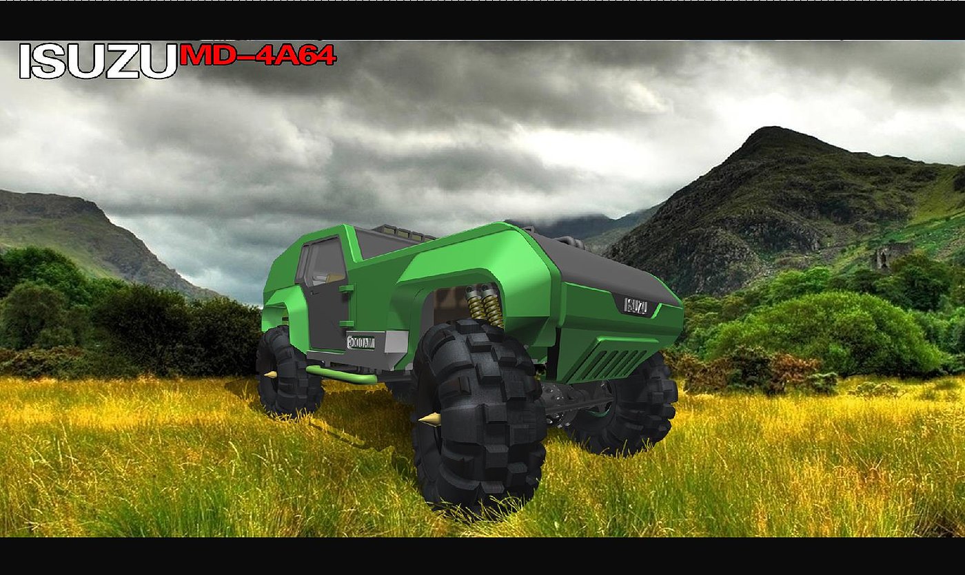 Off road vehicle large wheeled vehicle，