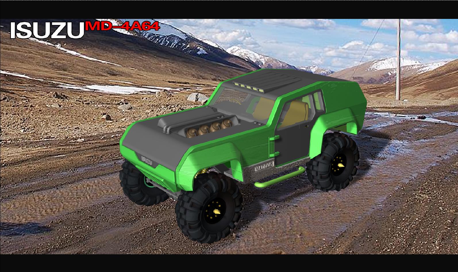 Off road vehicle large wheeled vehicle，