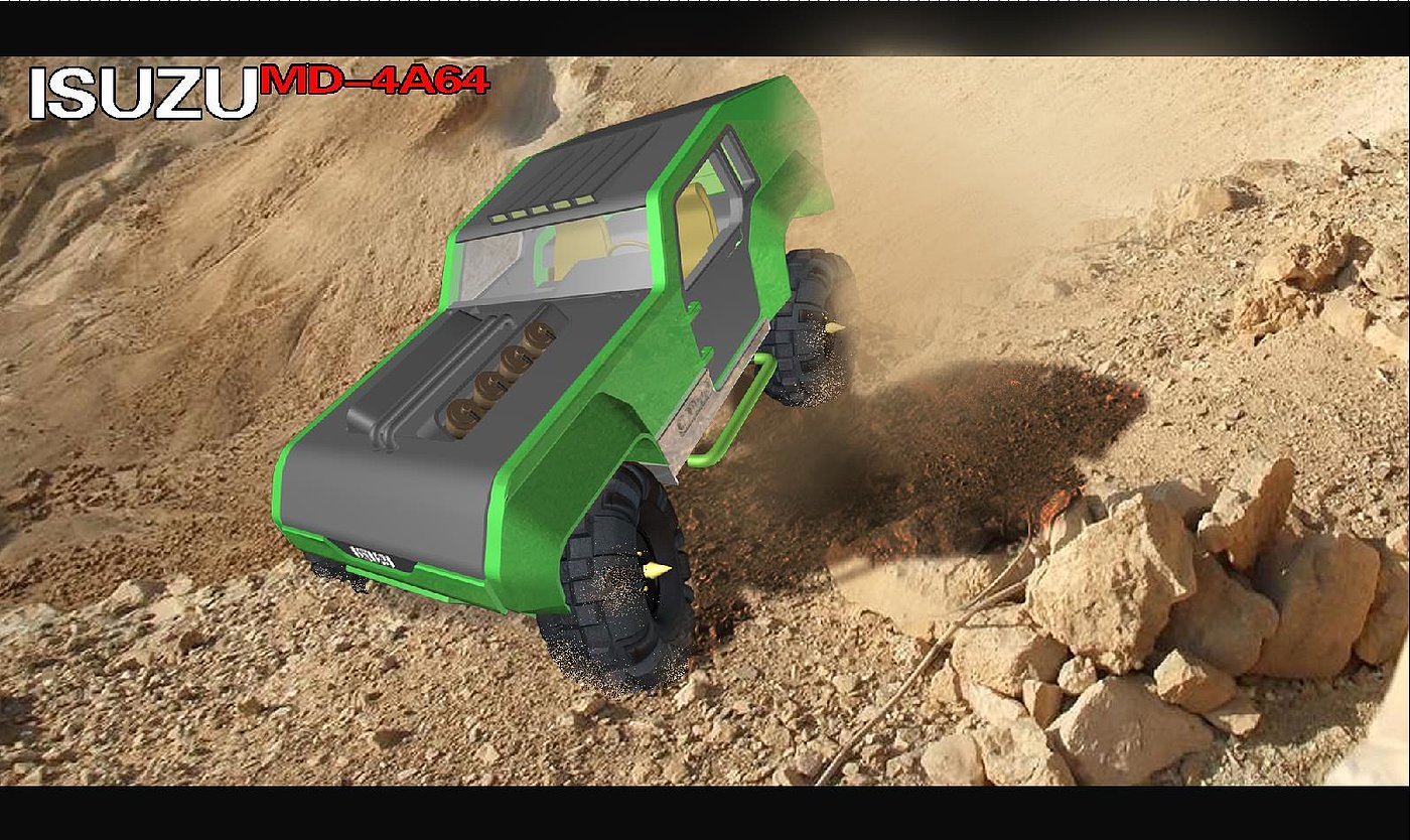 Off road vehicle large wheeled vehicle，