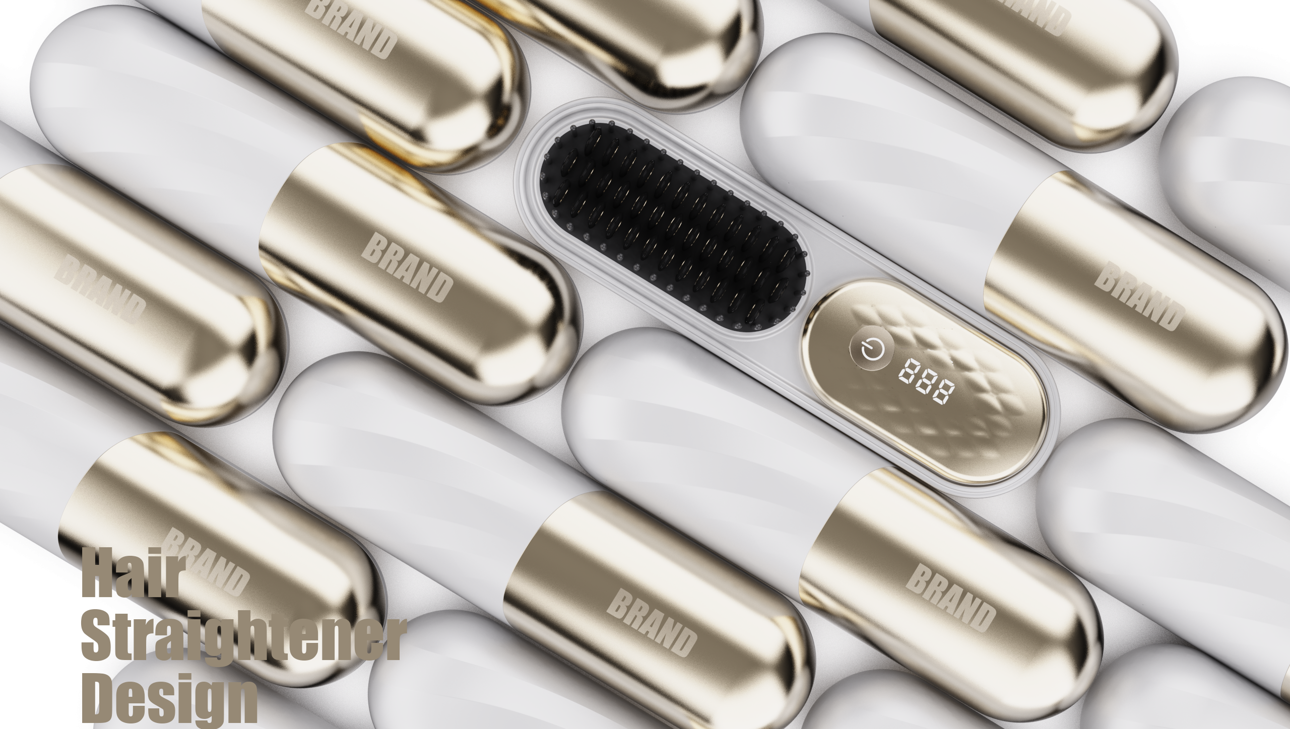 Straight hair comb，cosmetology，Hairdressing，Gehu，Small electrical appliances，