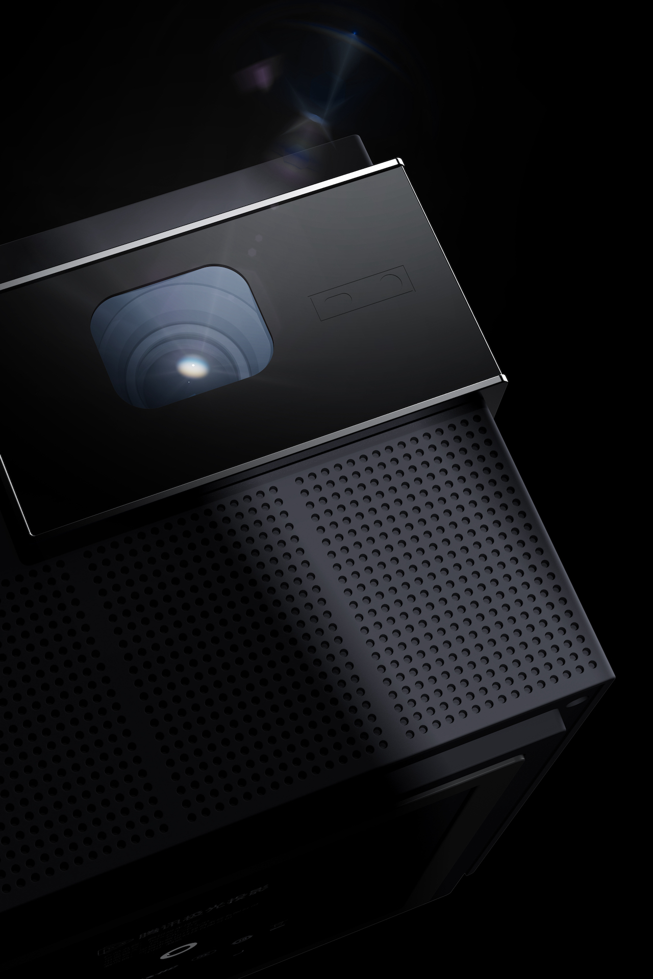 product design，Smart home，Tencent Aurora，Projector，Product appearance design，