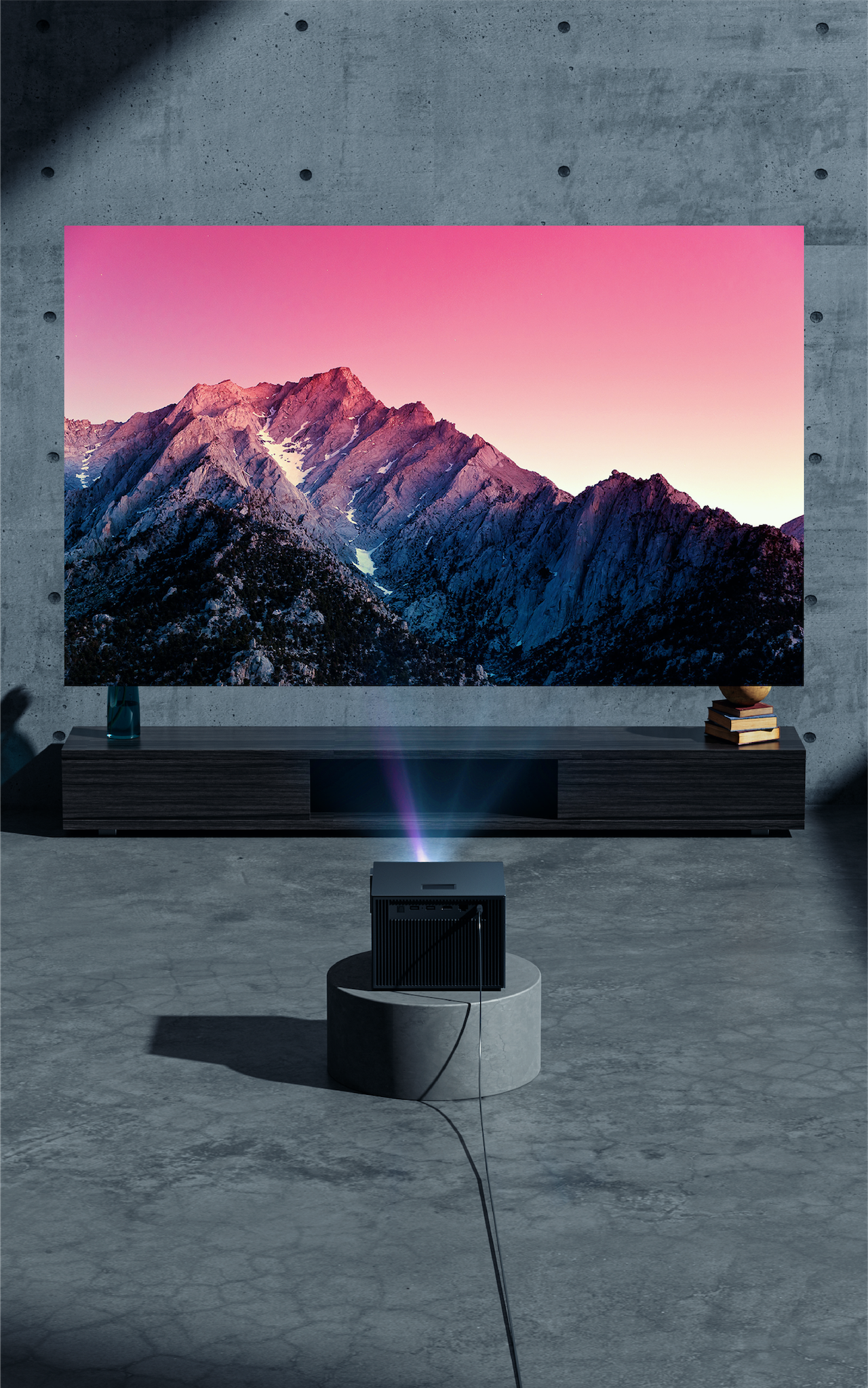 product design，Smart home，Tencent Aurora，Projector，Product appearance design，