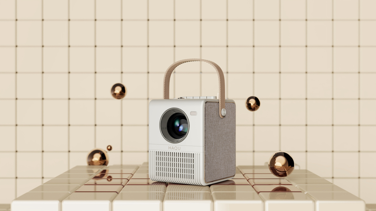 product design，Smart home，Tencent Aurora，Projector，Product appearance design，