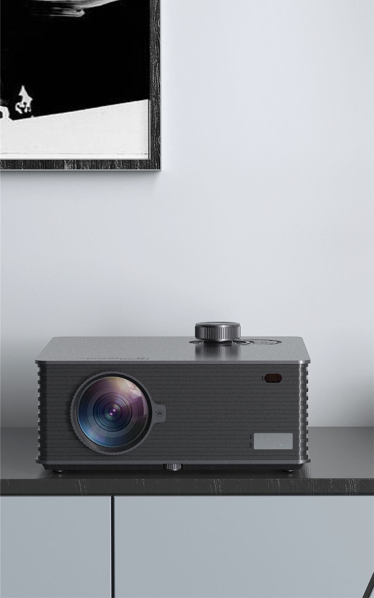 product design，Smart home，Tencent Aurora，Projector，Product appearance design，