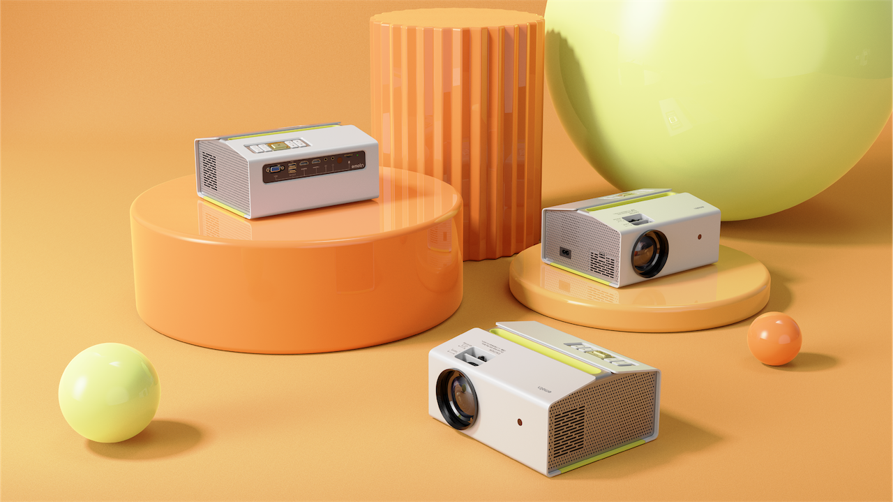 product design，Smart home，Tencent Aurora，Projector，Product appearance design，