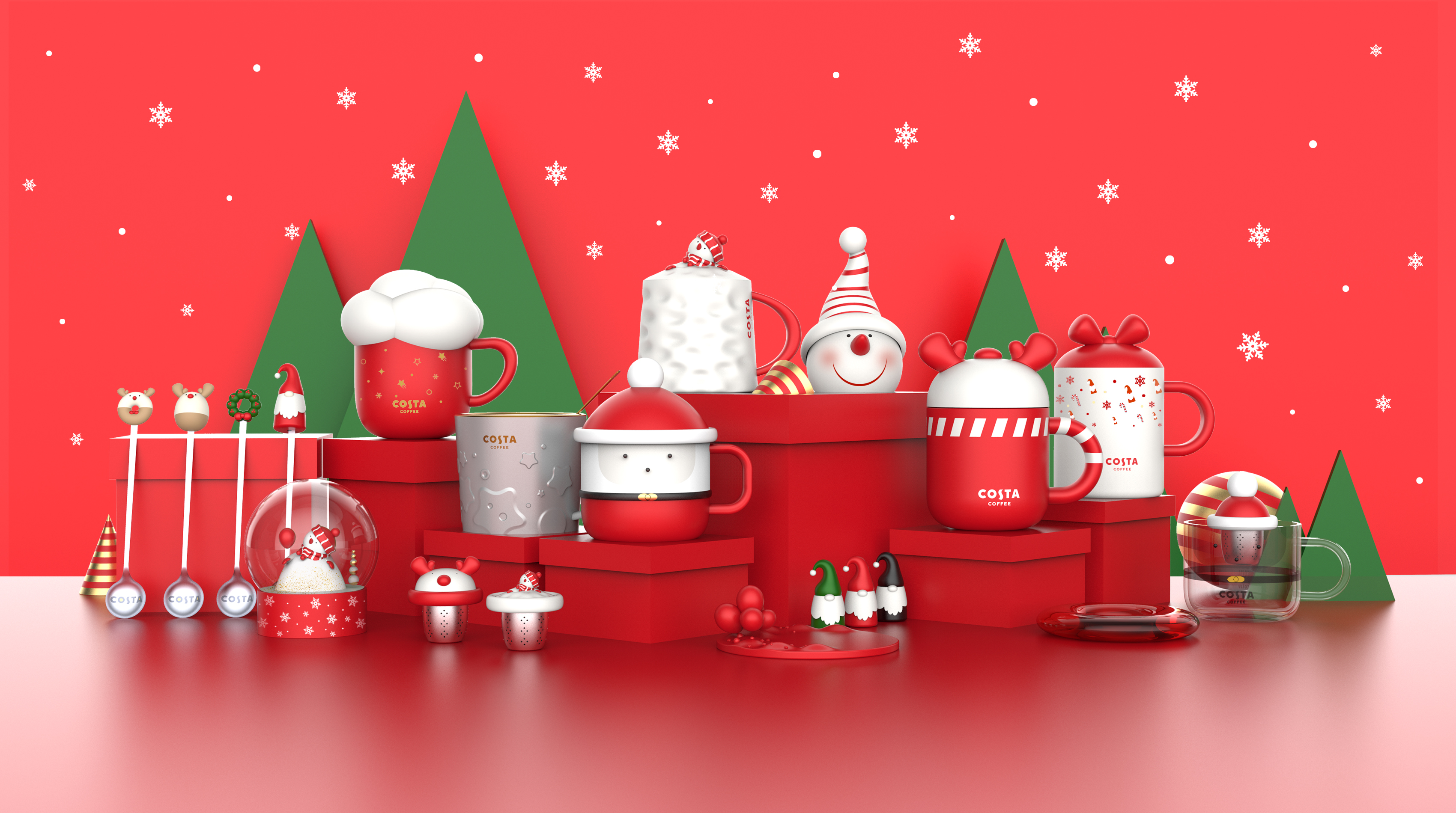 Sense of Christmas atmosphere，Peripheral design，