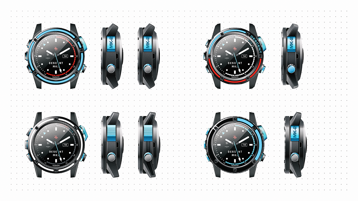 industrial design，Model，Wrist watch，Design，3D model，Wearable products，