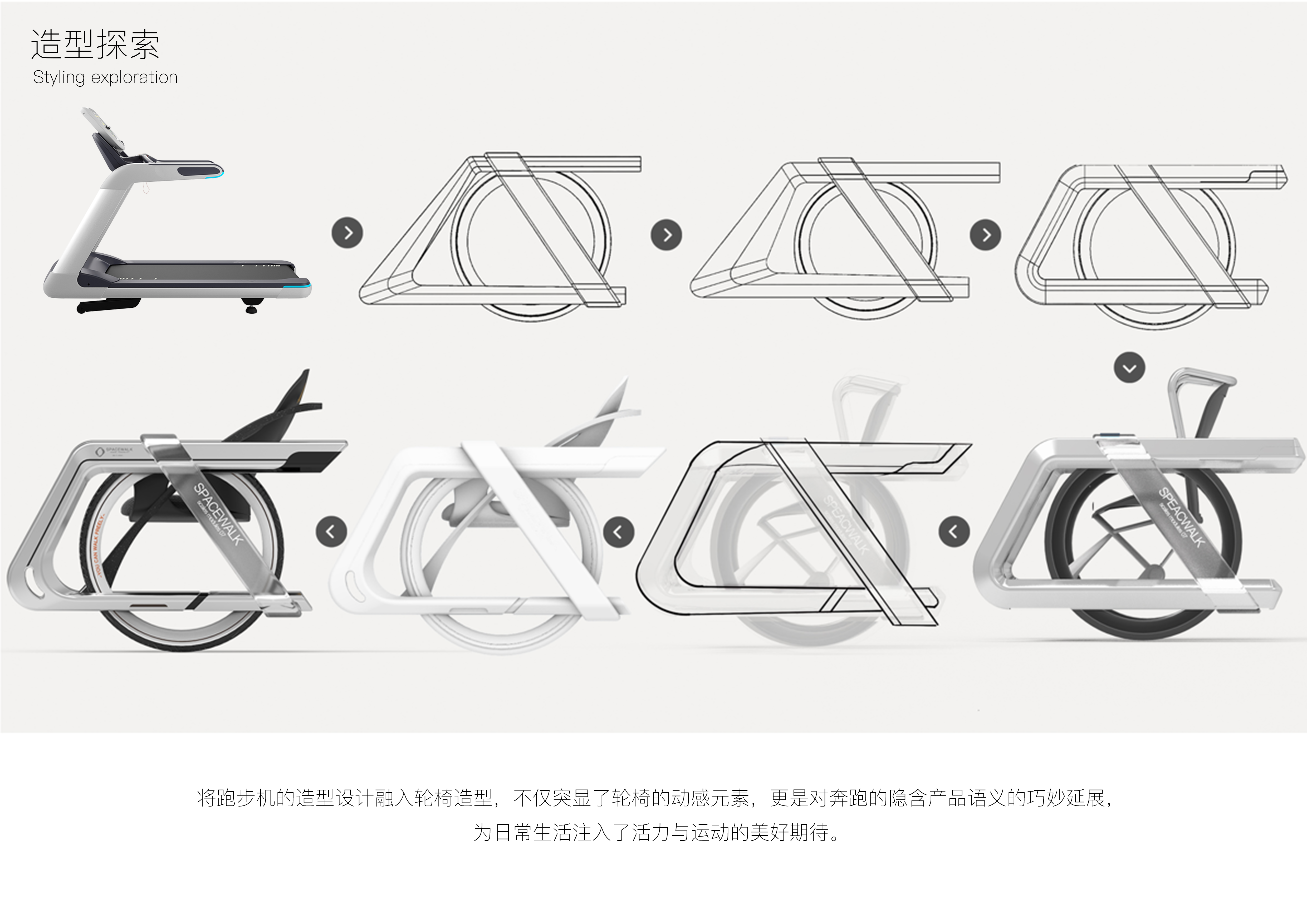 conceptual design，Wheelchair design，modeling aesthetics，