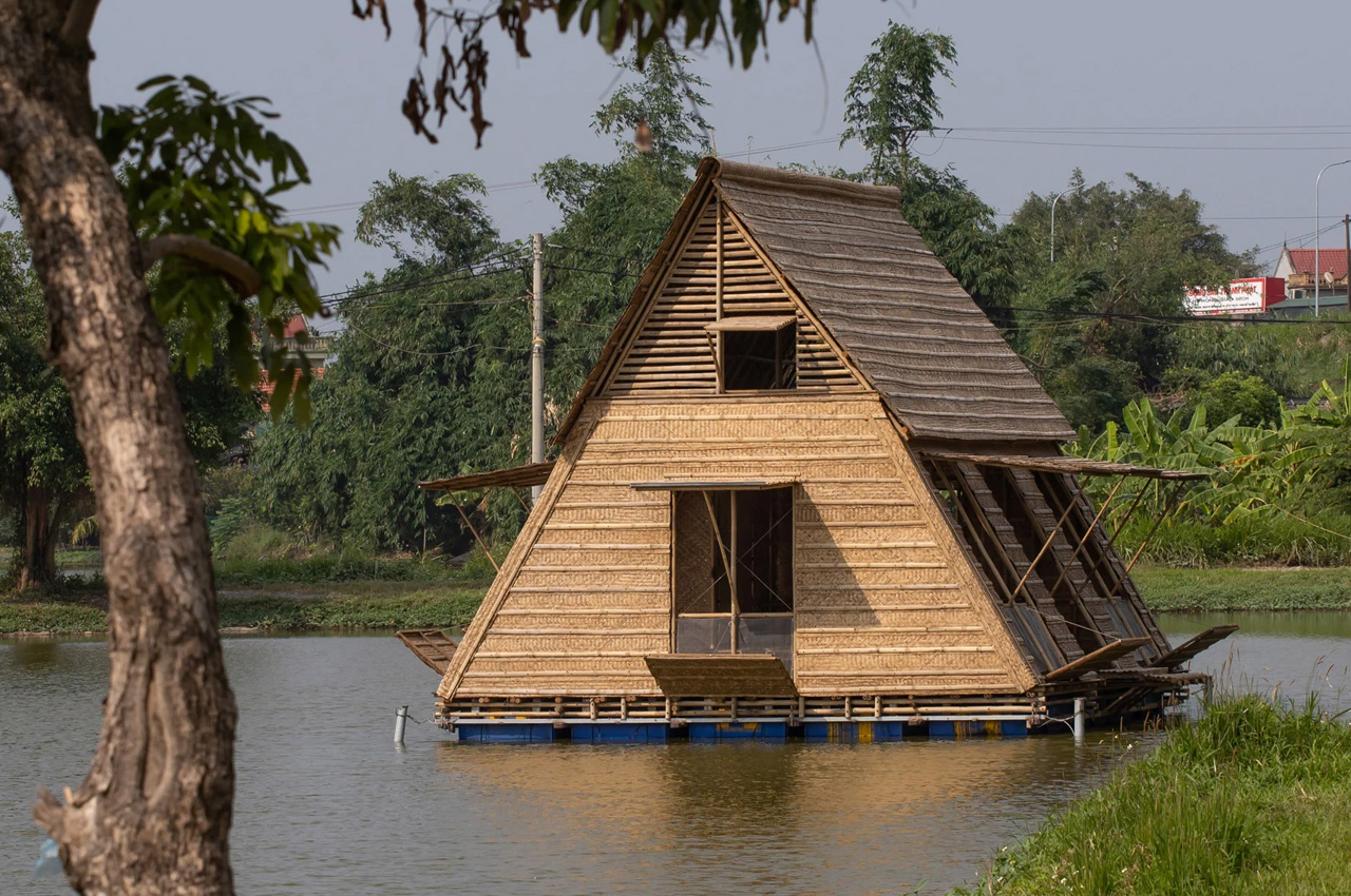 Bamboo House，Architecture，Design，Architectural design，design，Bamboo，