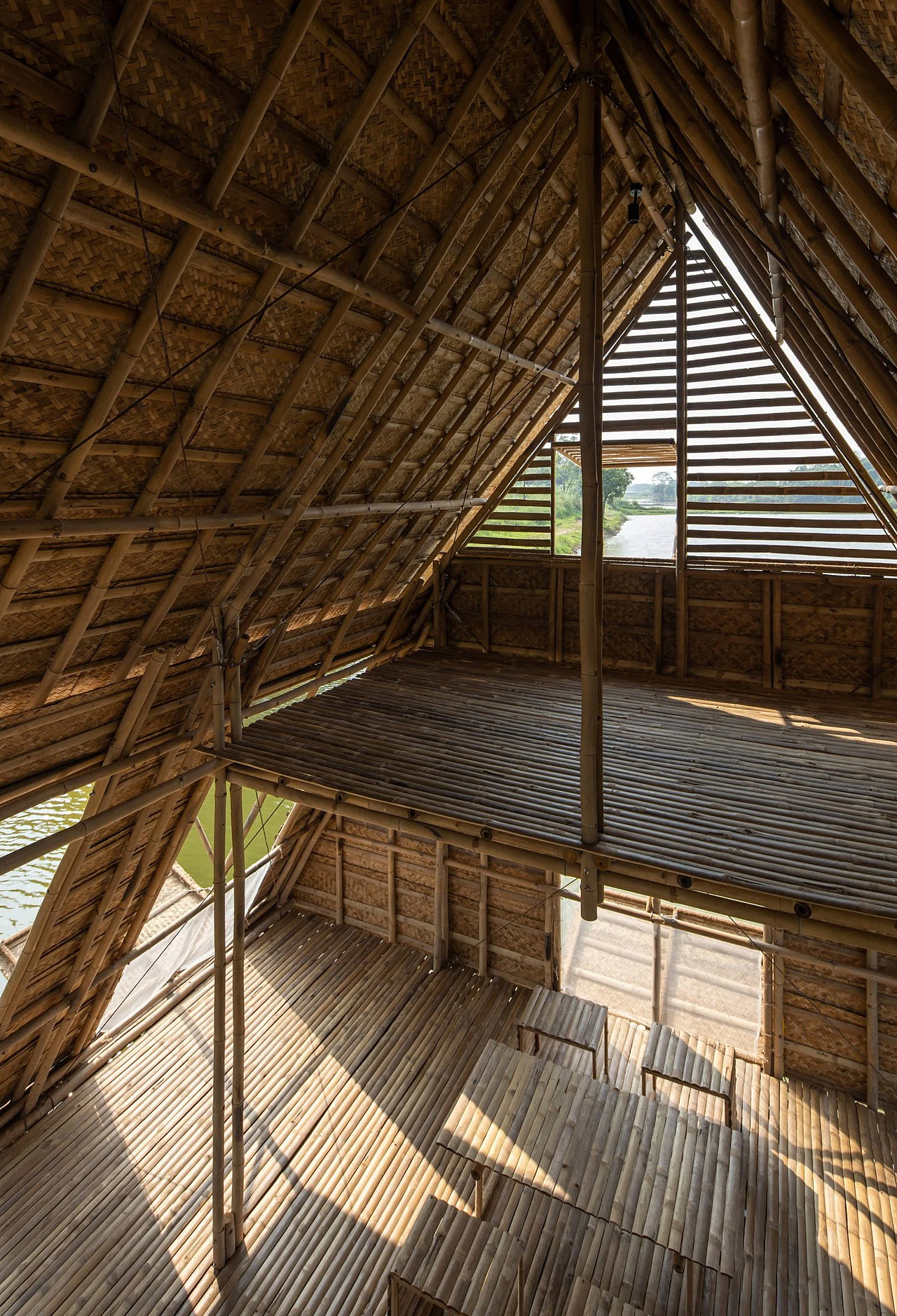 Bamboo House，Architecture，Design，Architectural design，design，Bamboo，