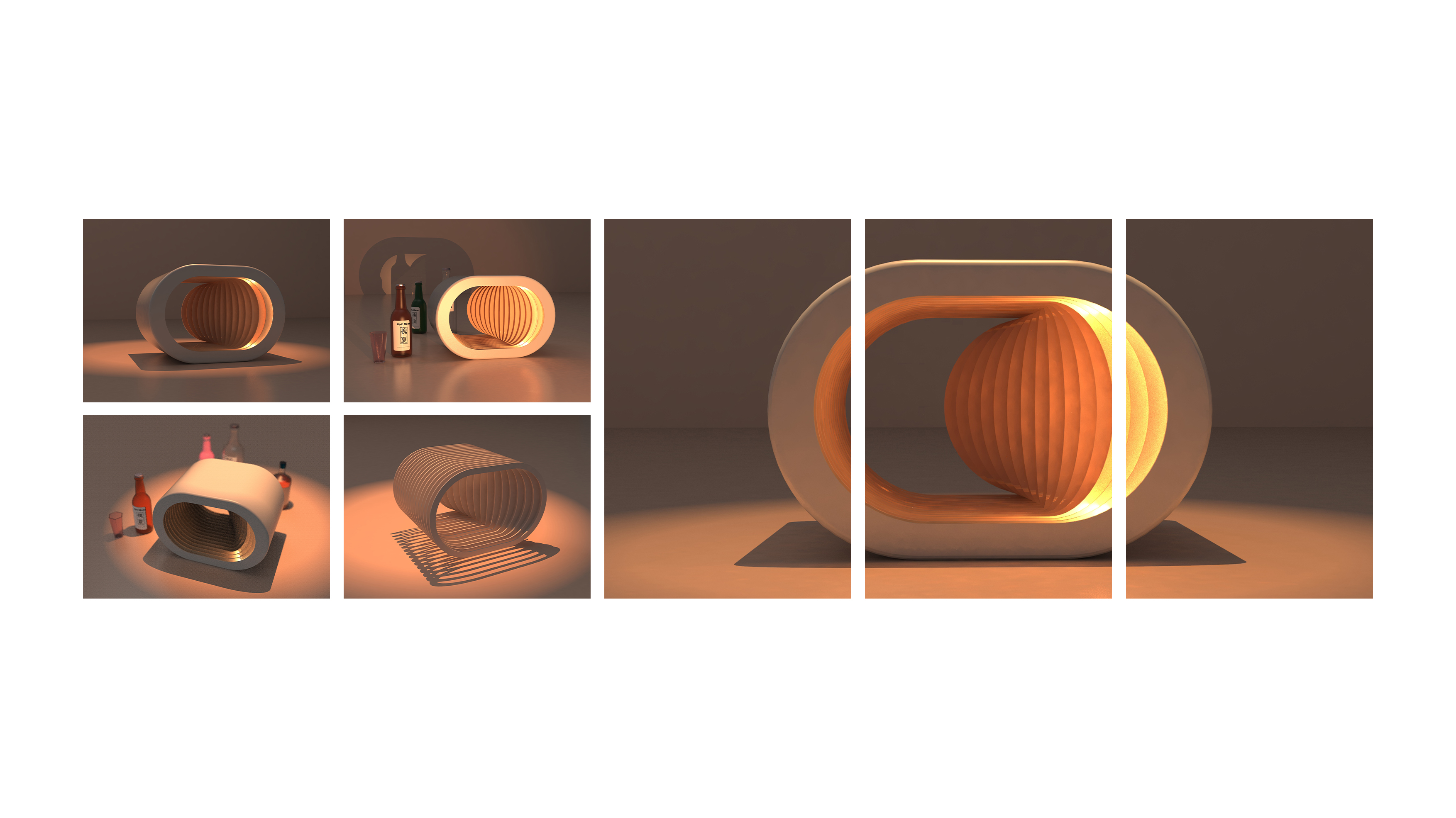 Cultural creation，lamps and lanterns，phase of the moon，Bi Sheh，product design，